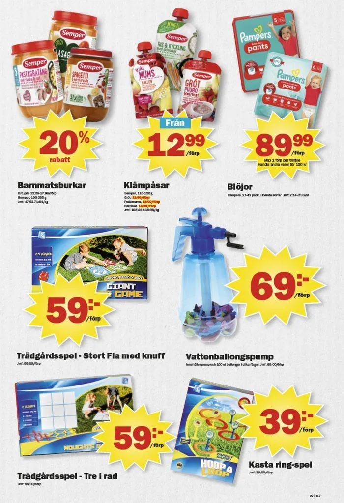 Pekås Veckans kampanjblad från 13 maj till 27 maj 2024 - Reklamblad sidor 7