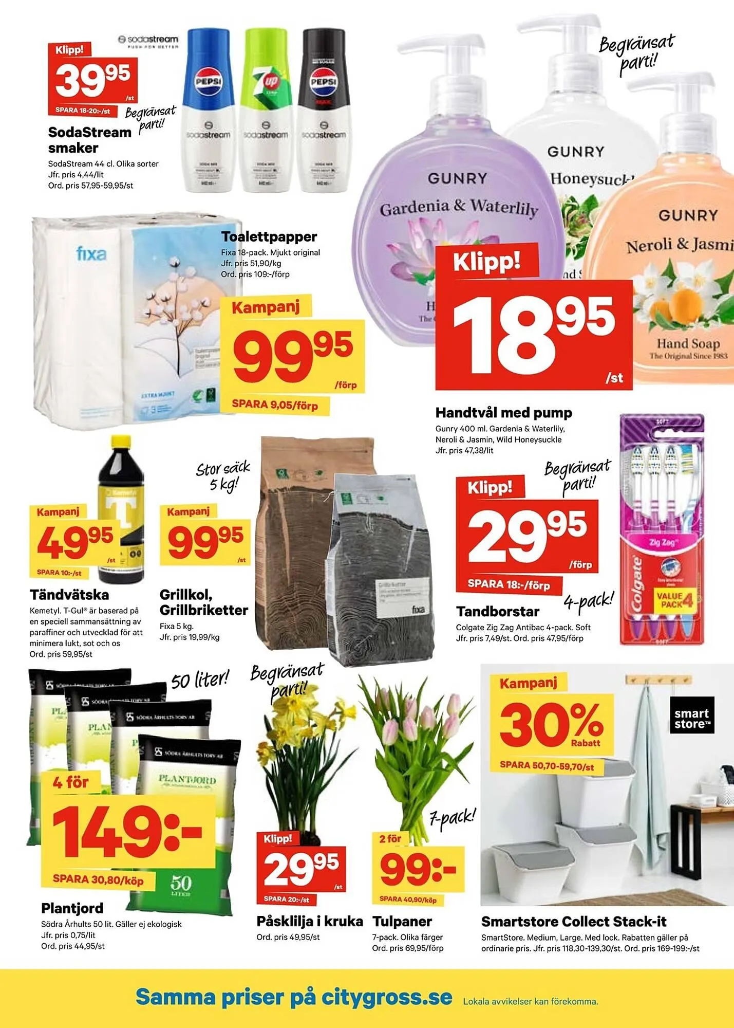 City Gross reklamblad från 10 mars till 16 mars 2025 - Reklamblad sidor 8