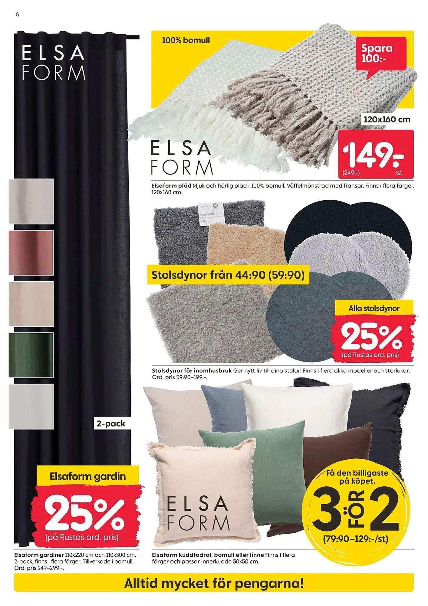 Rusta reklamblad från 2 oktober till 8 oktober 2023 - Reklamblad sidor 6