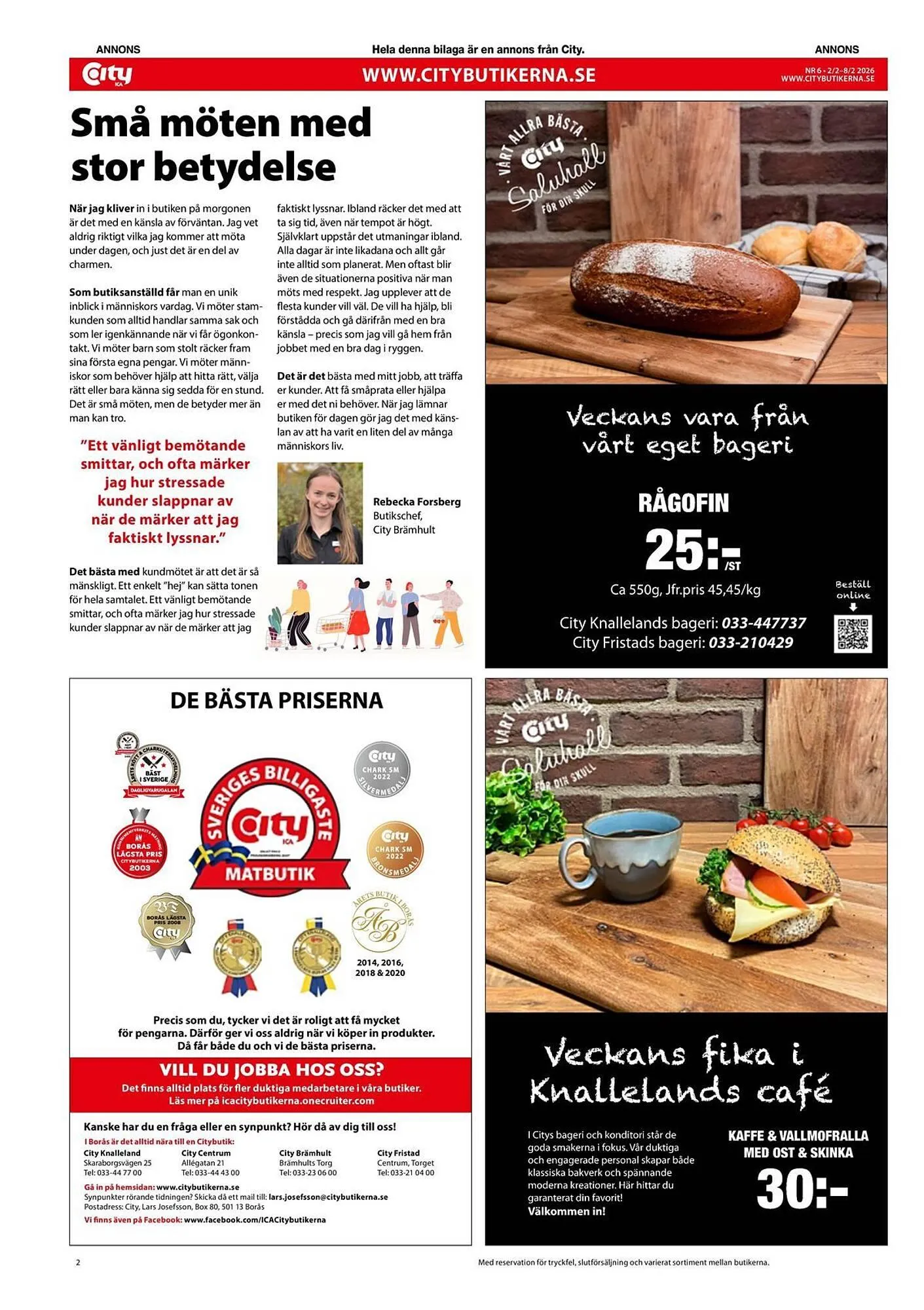 ICA Kvantum reklamblad från 2 februari till 8 februari 2026 - Reklamblad sidor 2