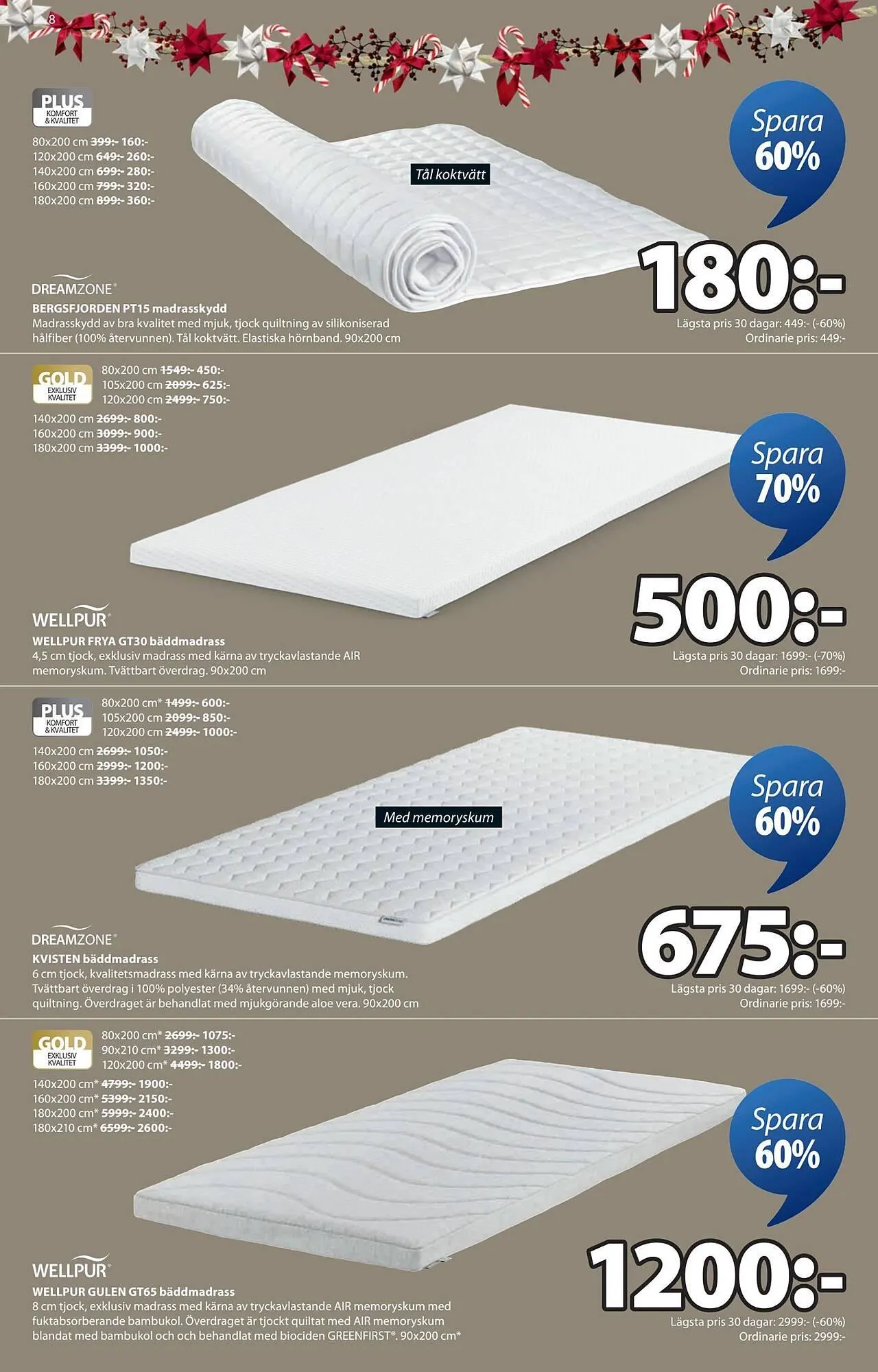 JYSK reklamblad från 3 november till 16 november 2025 - Reklamblad sidor 8