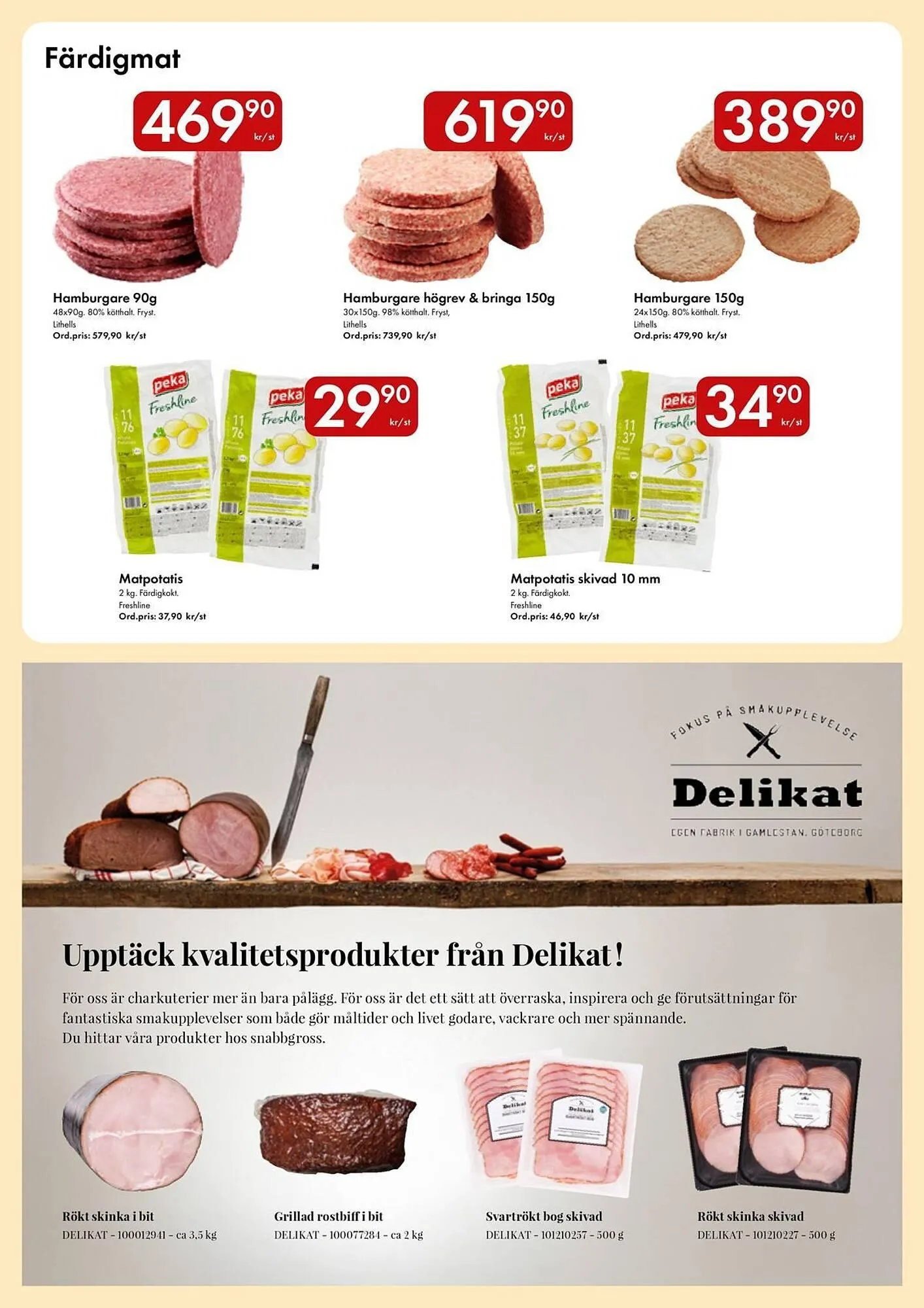 Snabbgross reklamblad från 9 mars till 22 mars 2026 - Reklamblad sidor 7