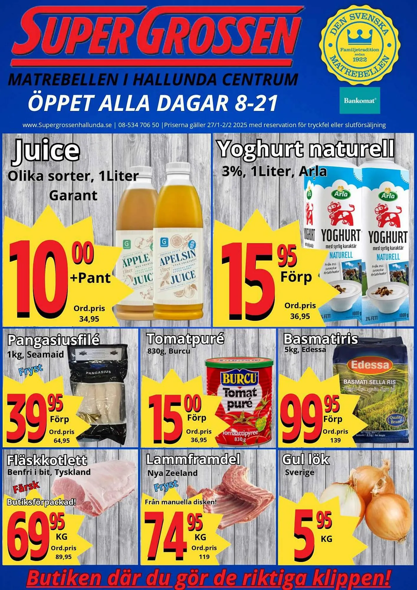 Supergrossen reklamblad - 1
