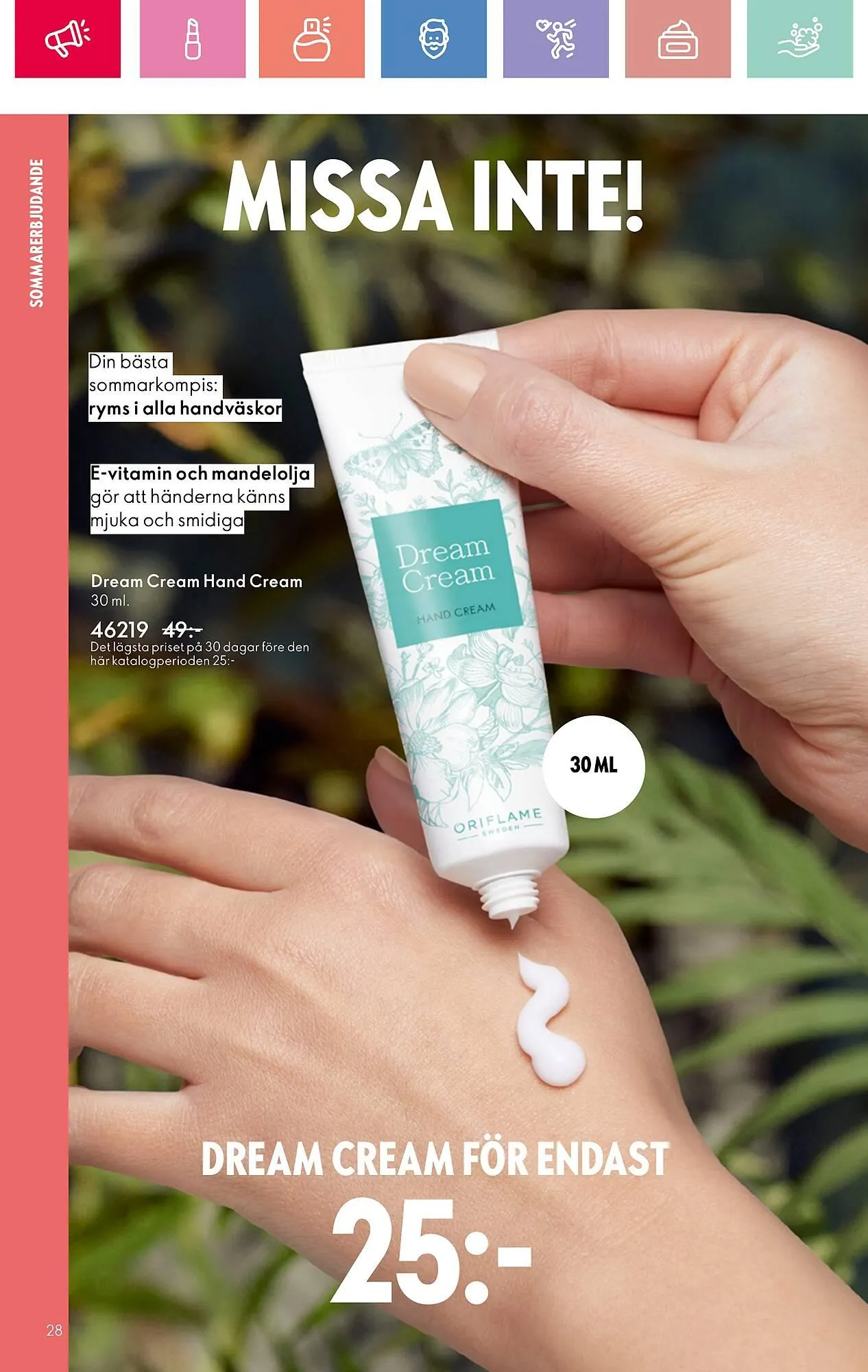 Oriflame reklamblad från 13 juli till 2 augusti 2025 - Reklamblad sidor 28