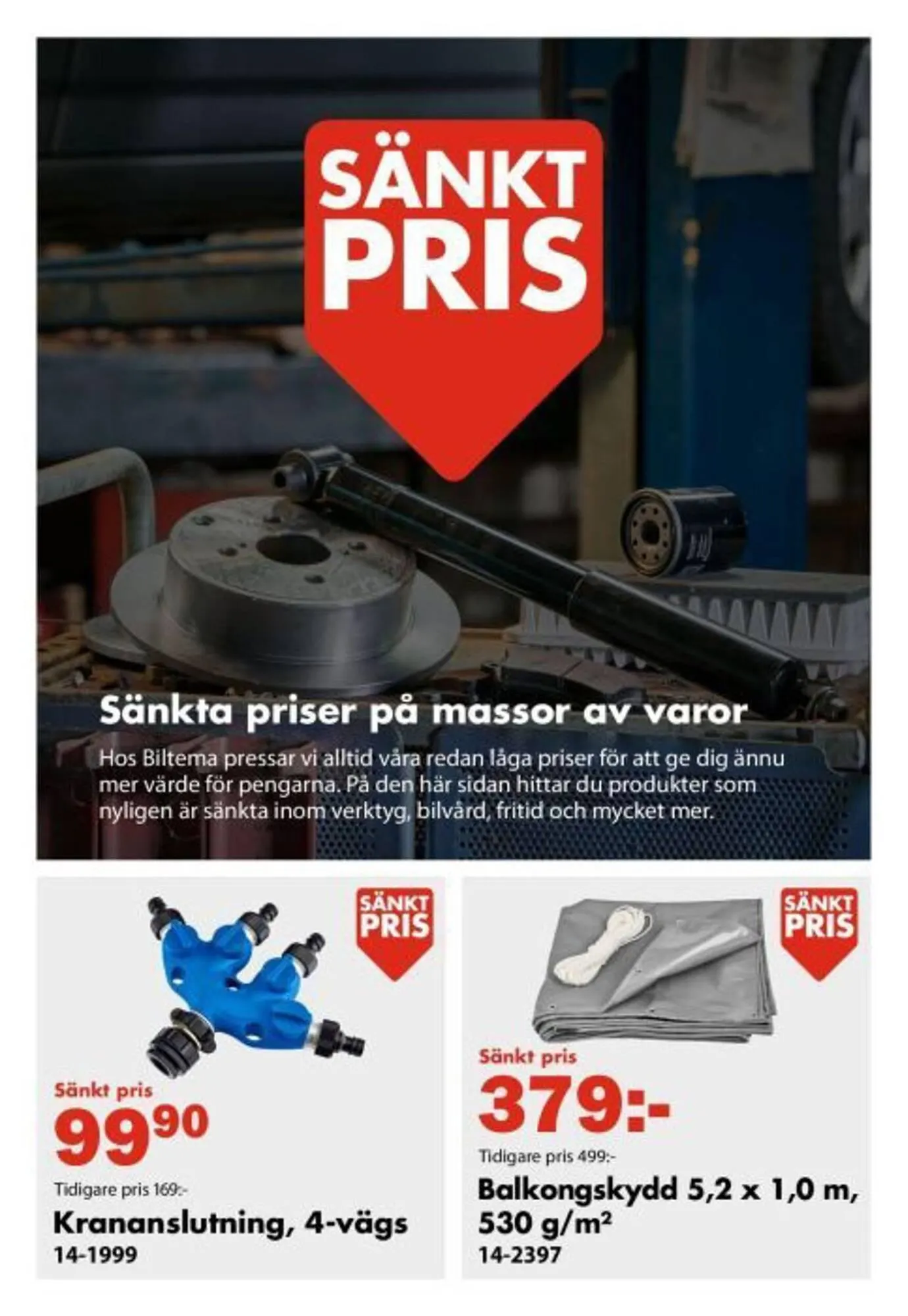 Biltema reklamblad från 25 mars till 31 mars 2025 - Reklamblad sidor 12