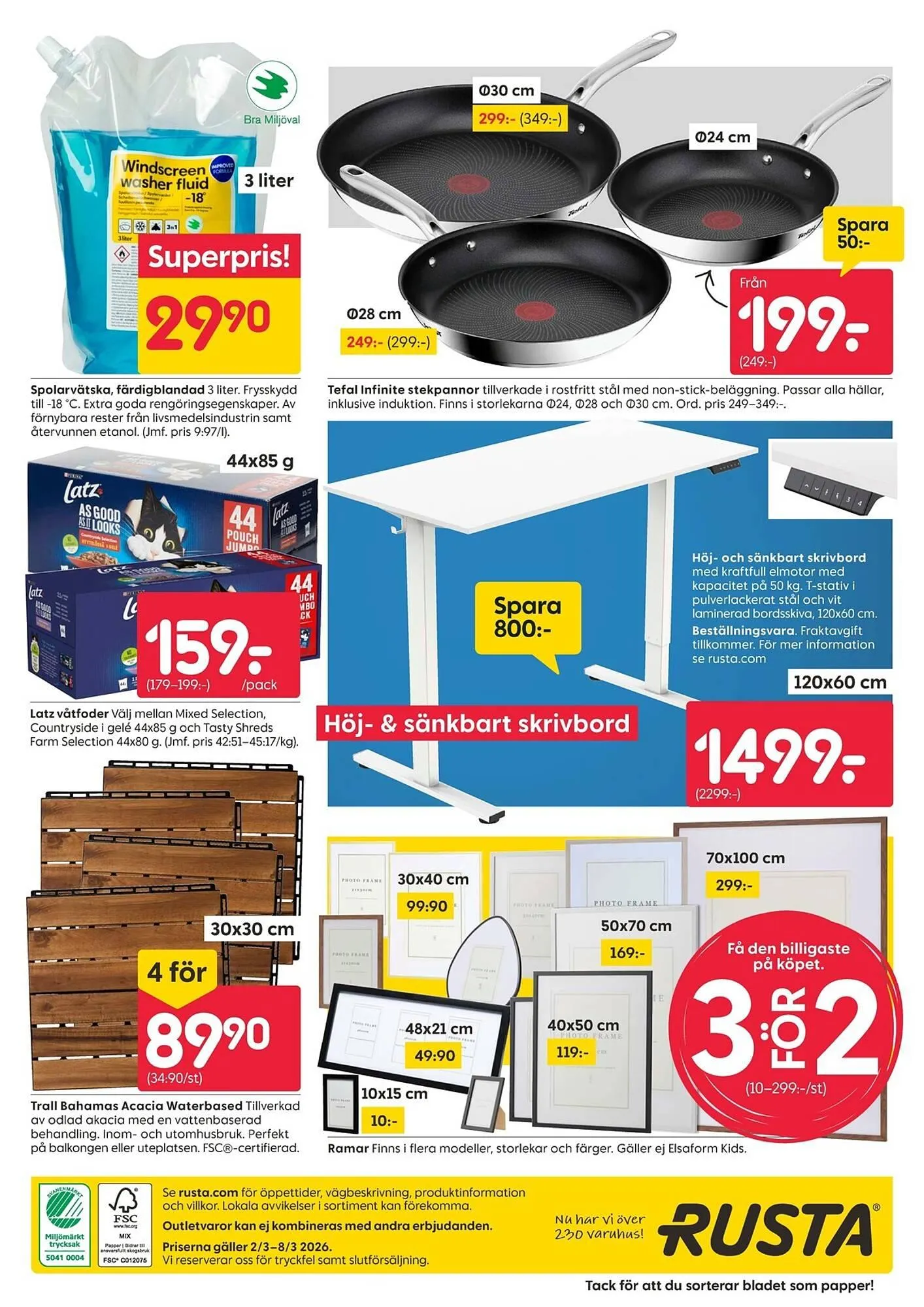 Rusta reklamblad från 2 mars till 8 mars 2026 - Reklamblad sidor 16