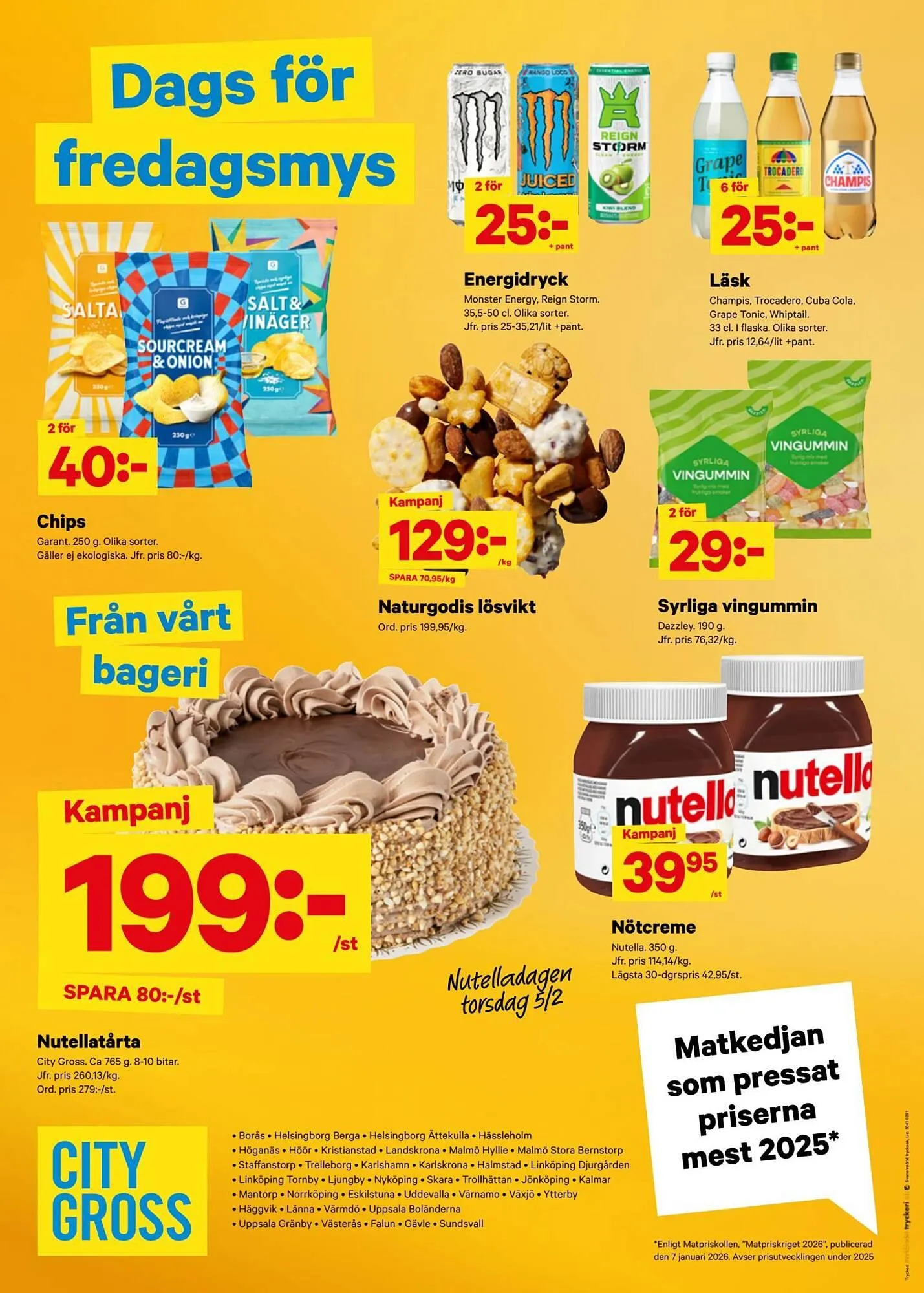 City Gross reklamblad från 2 februari till 9 februari 2026 - Reklamblad sidor 9