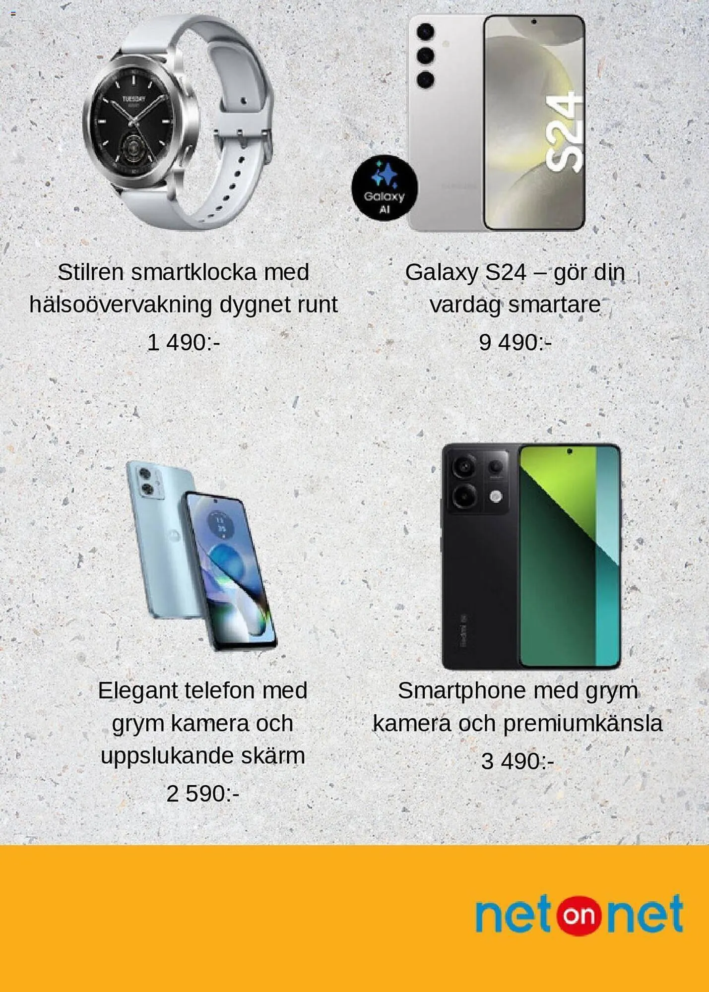 NetOnNet reklamblad från 29 juli till 1 september 2024 - Reklamblad sidor 3