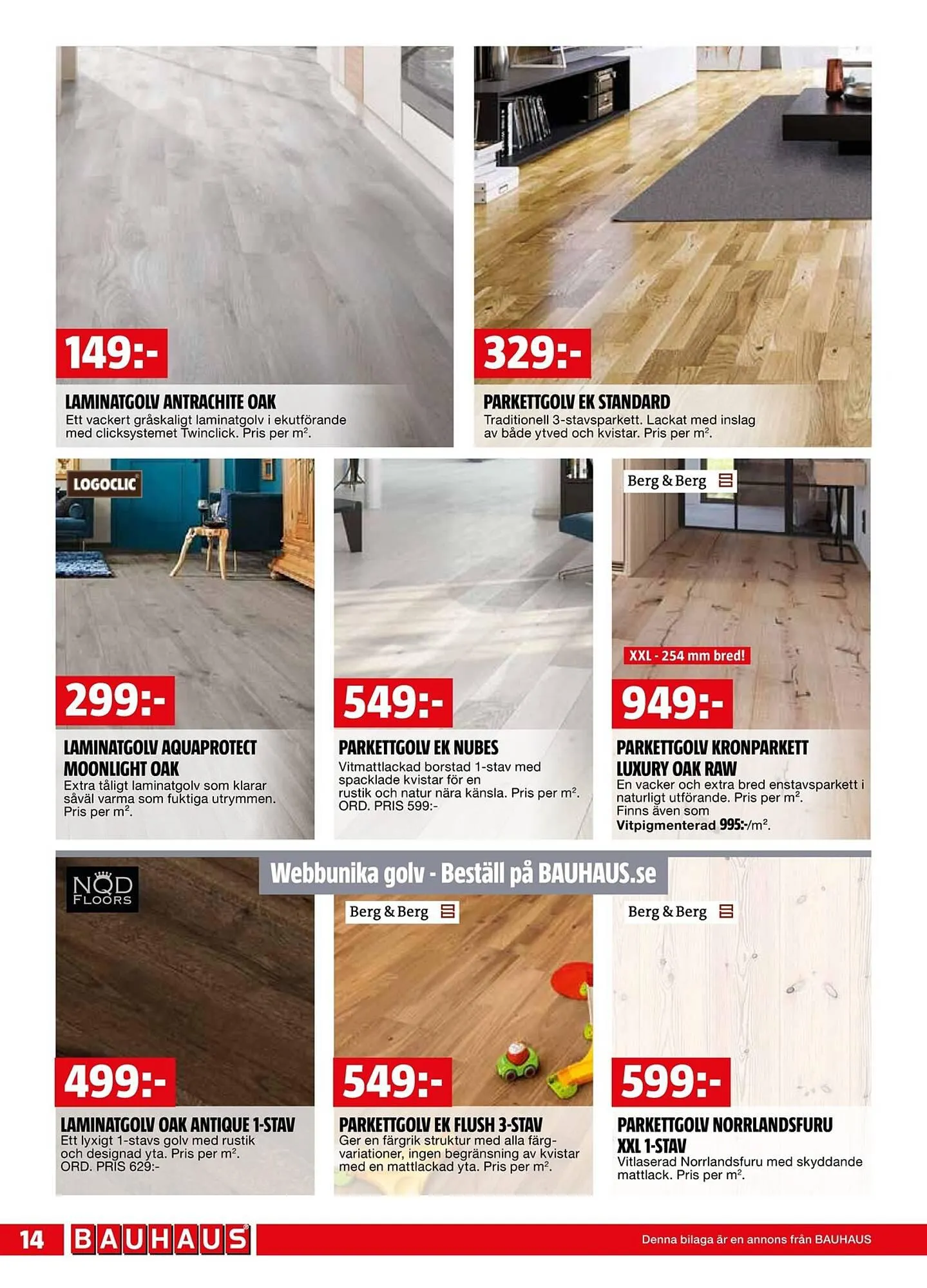 Bauhaus reklamblad från 11 september till 1 oktober 2023 - Reklamblad sidor 14