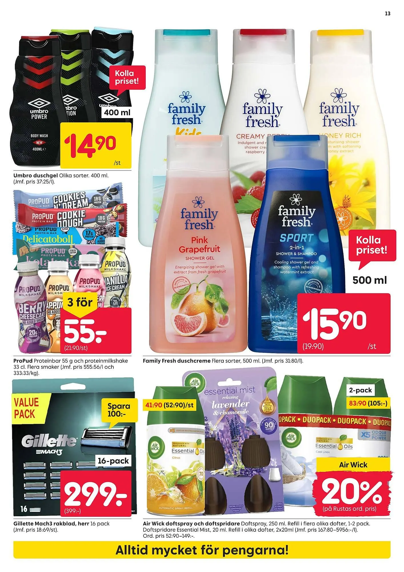 Rusta reklamblad från 18 augusti till 23 augusti 2025 - Reklamblad sidor 13