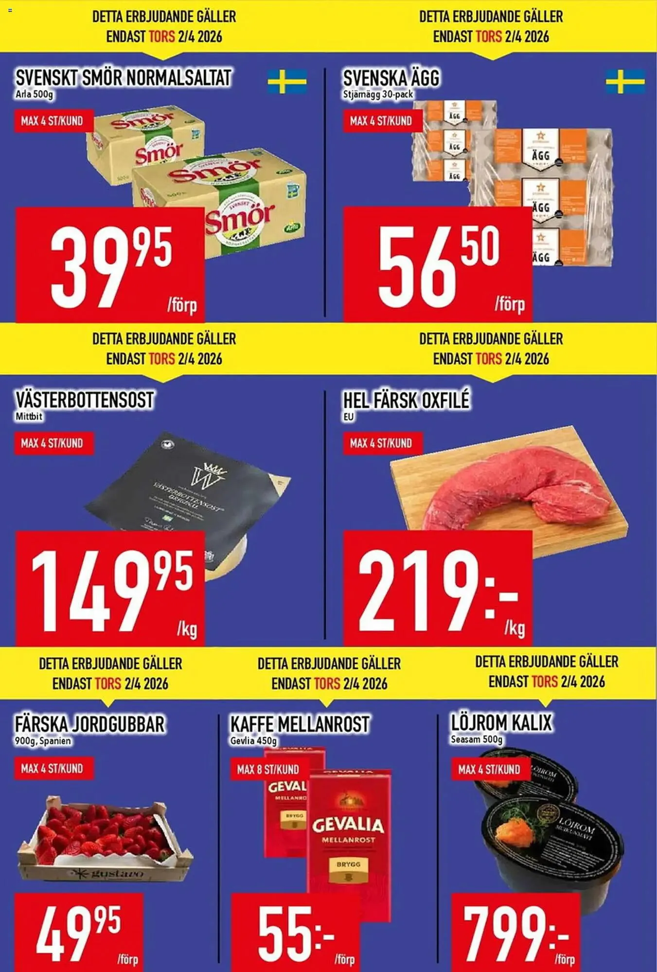 Matdax reklamblad från 7 april till 12 april 2026 - Reklamblad sidor 4