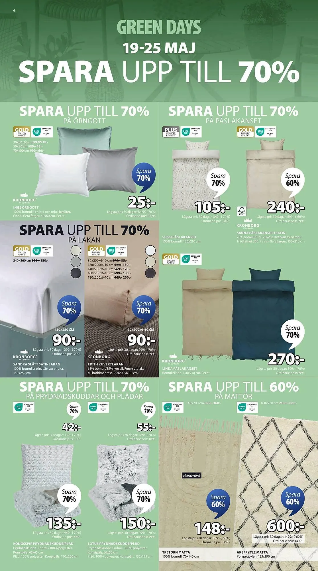 JYSK reklamblad från 19 maj till 25 maj 2025 - Reklamblad sidor 6