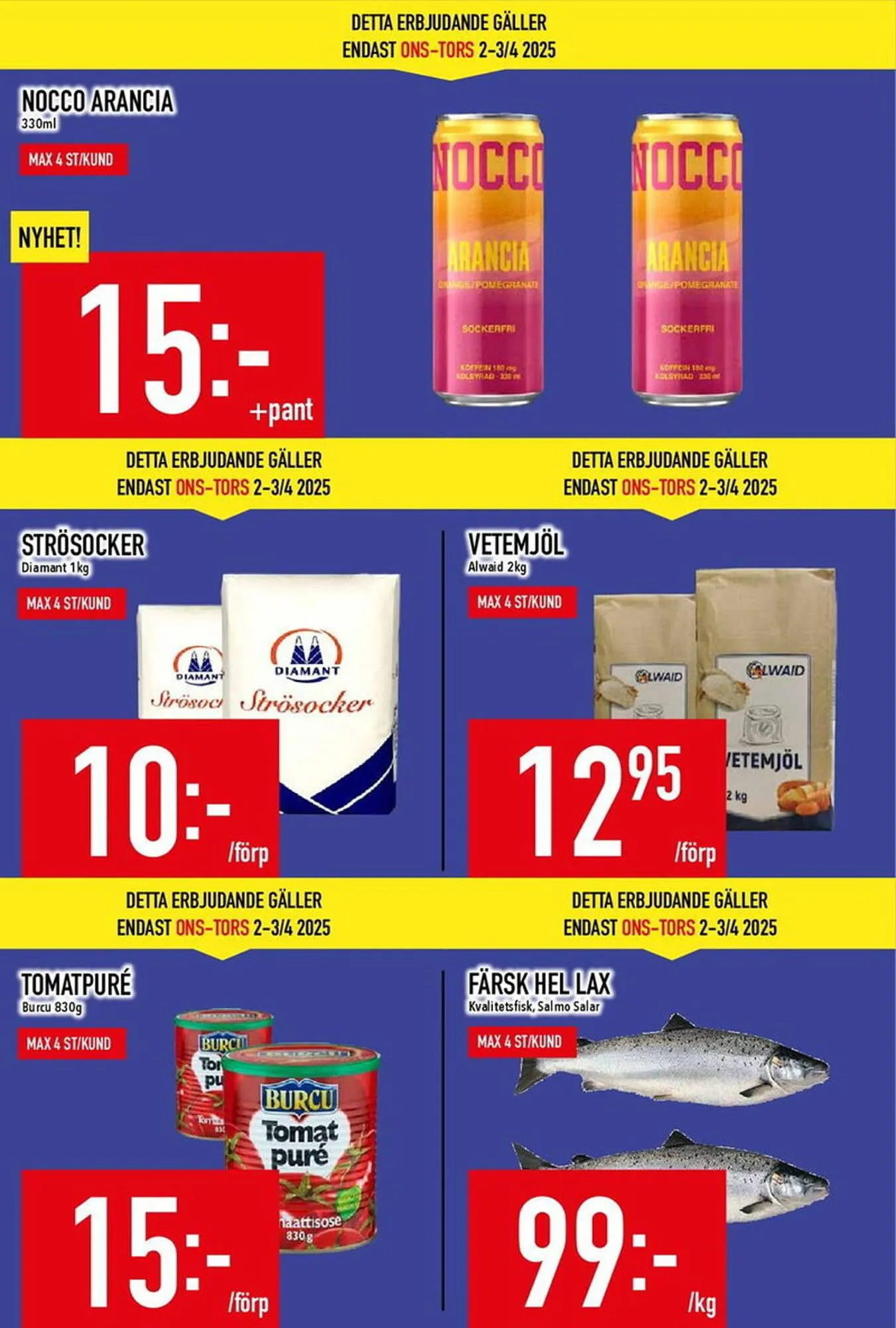 Matdax reklamblad från 31 mars till 6 april 2025 - Reklamblad sidor 3