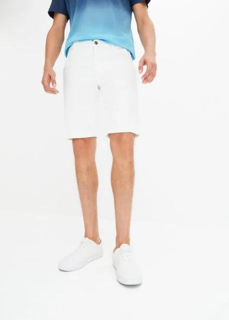 Bermudas i chinosmodell, slim fit