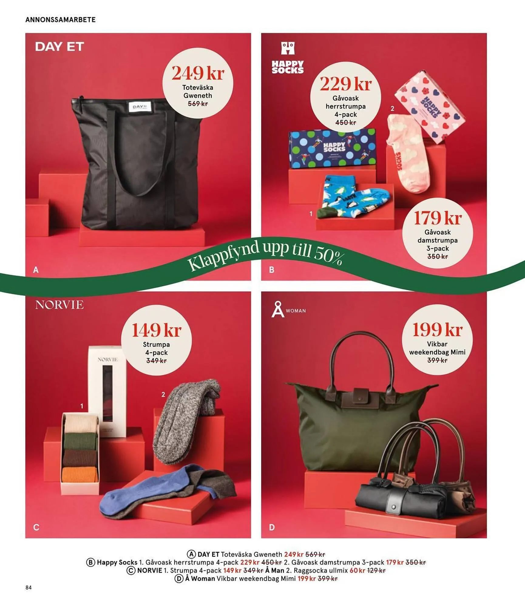 Åhléns reklamblad från 25 november till 11 december 2025 - Reklamblad sidor 84