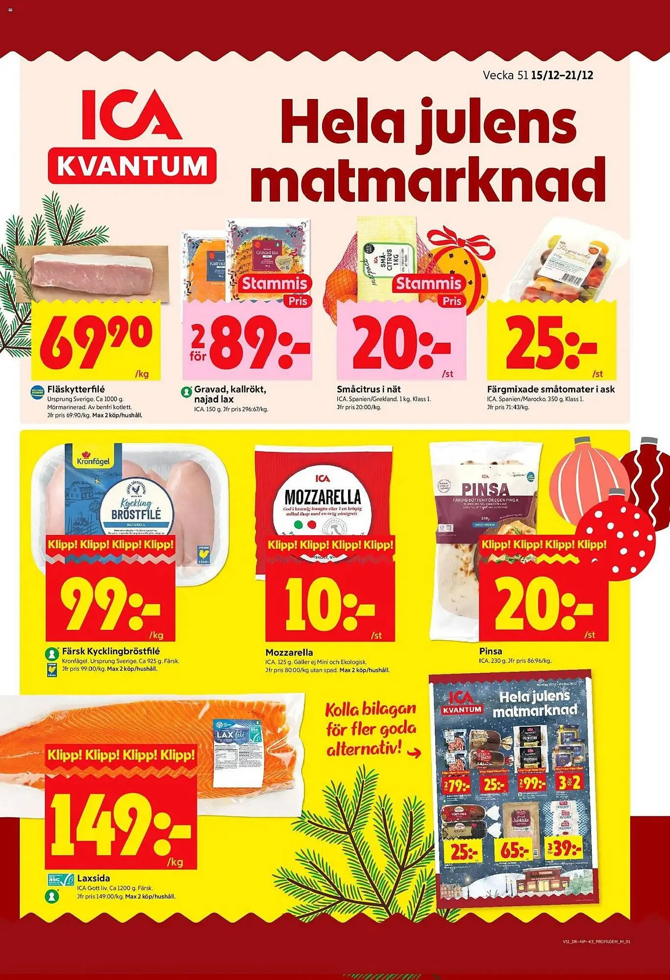 ICA Kvantum reklamblad - 1