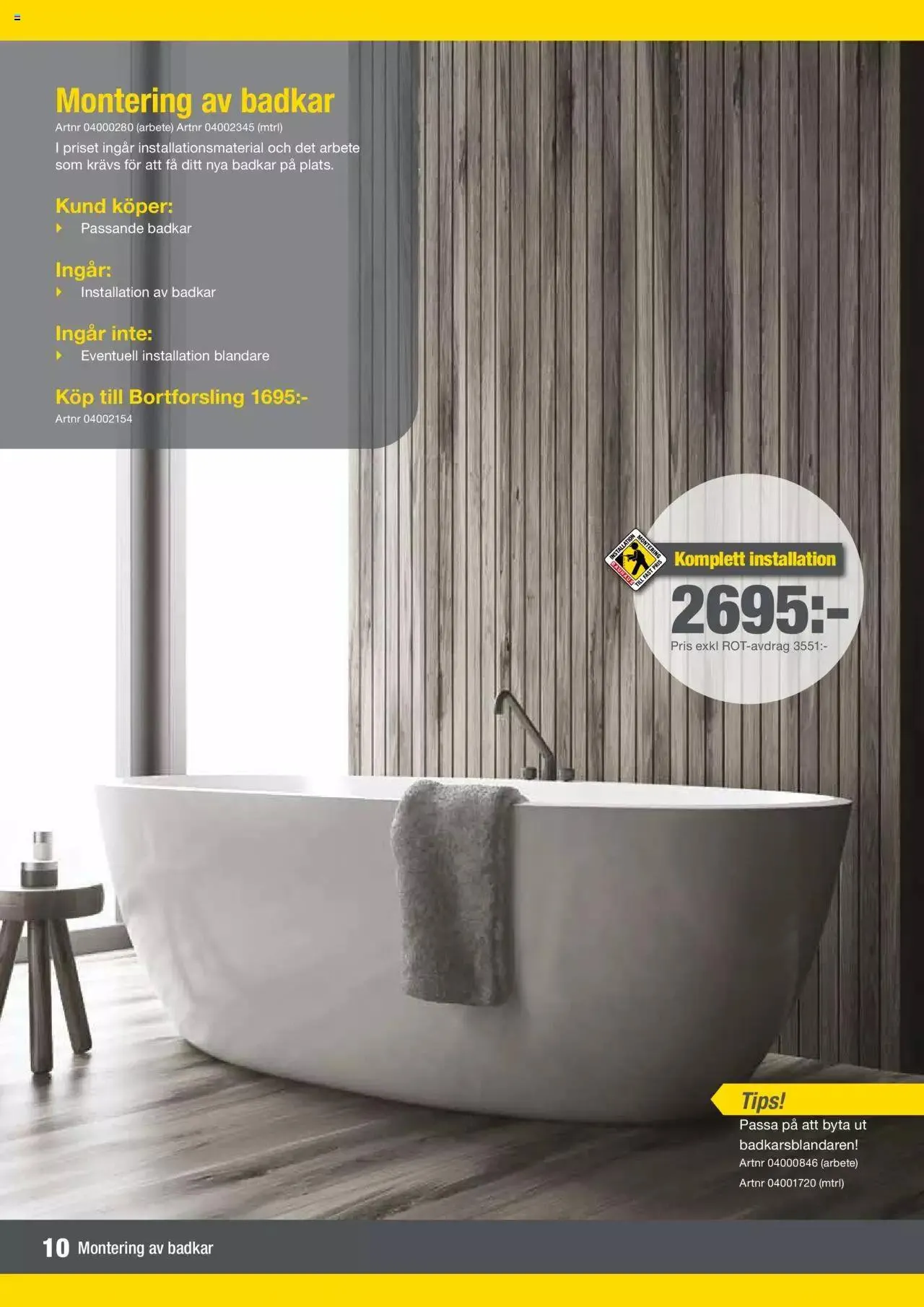 Bauhaus - Katalog Montageservice från 1 februari till 31 december 2024 - Reklamblad sidor 9