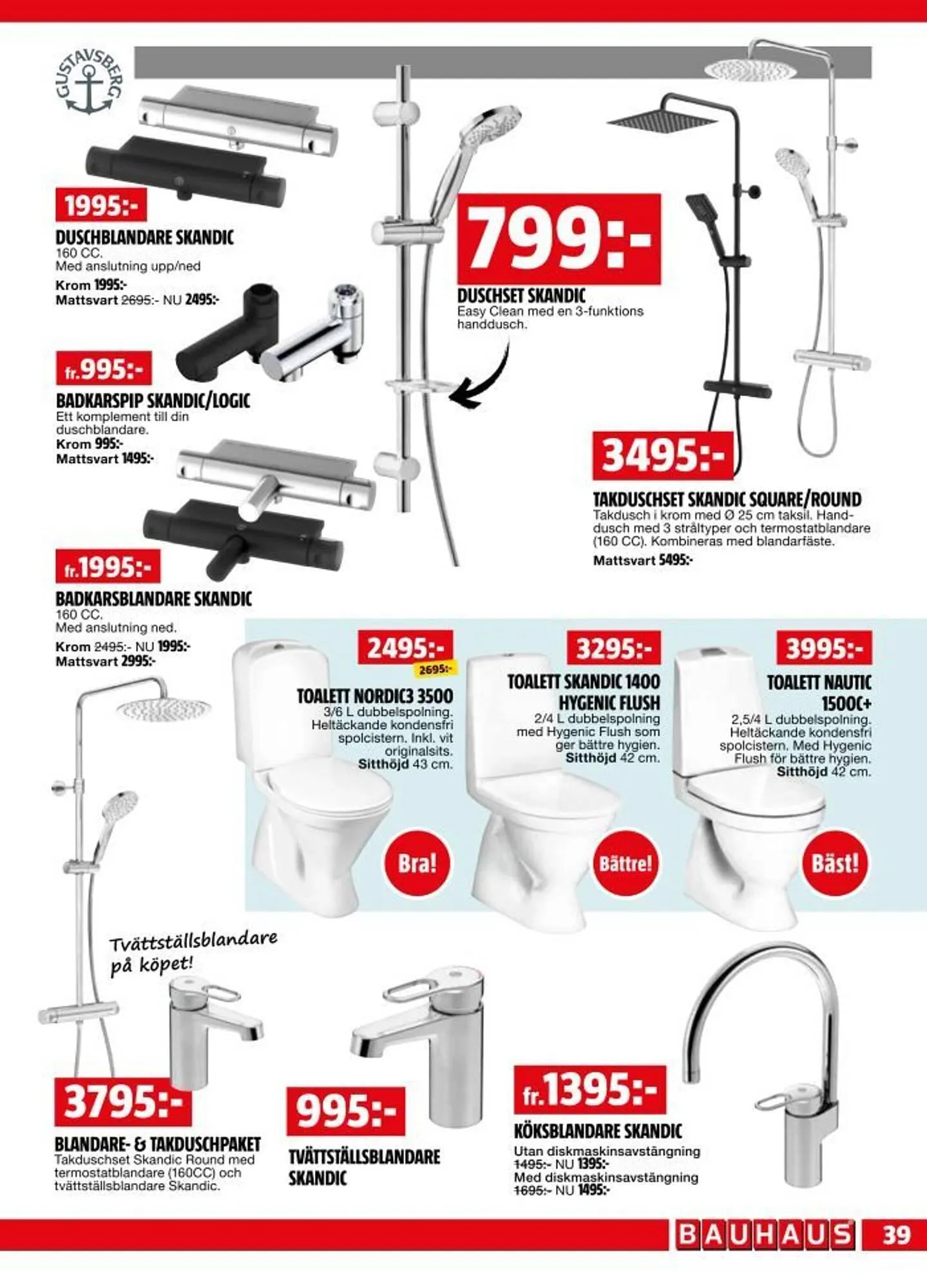 Bauhaus reklamblad från 28 april till 11 maj 2025 - Reklamblad sidor 39