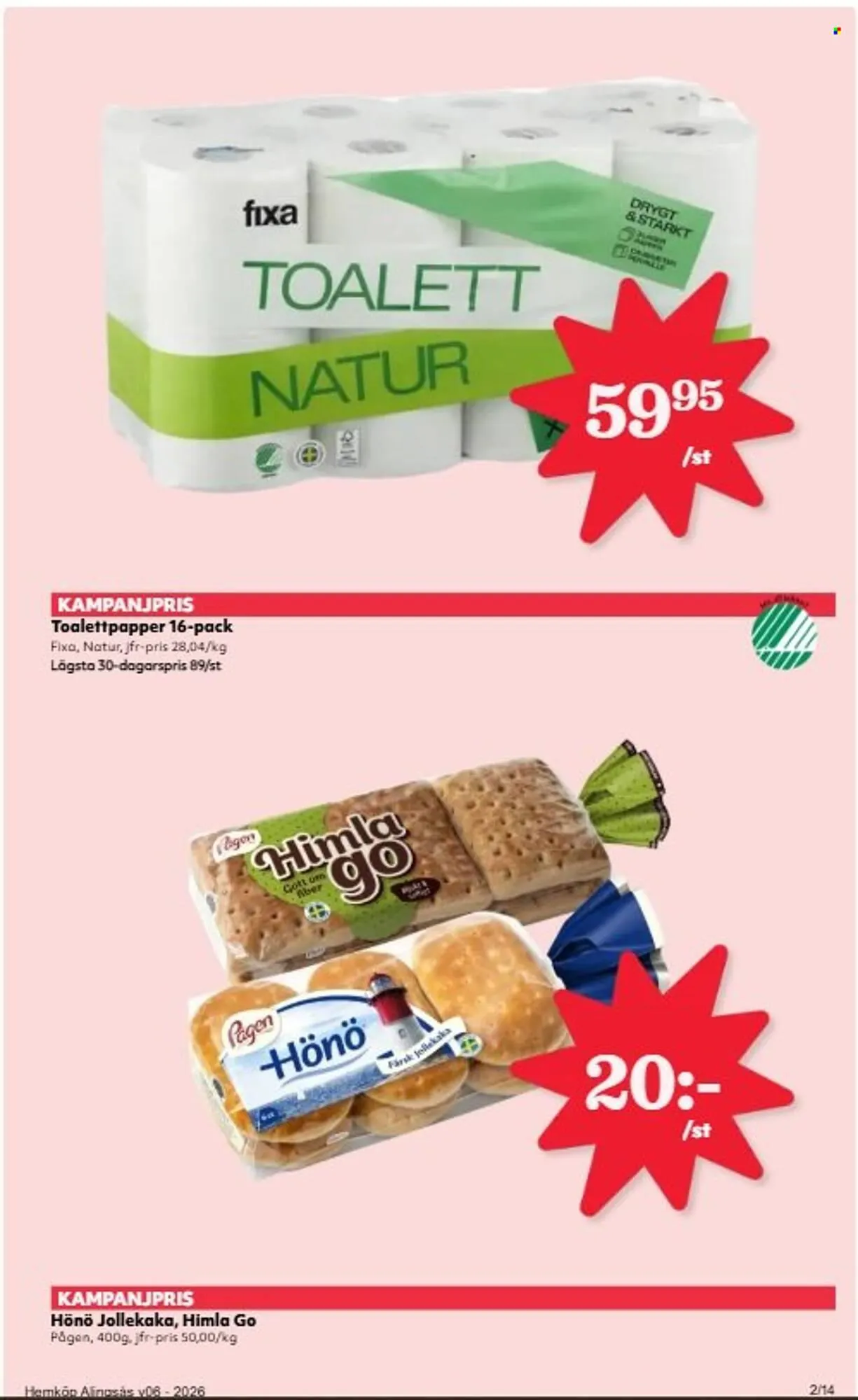 Hemköp reklamblad från 2 februari till 8 februari 2026 - Reklamblad sidor 2