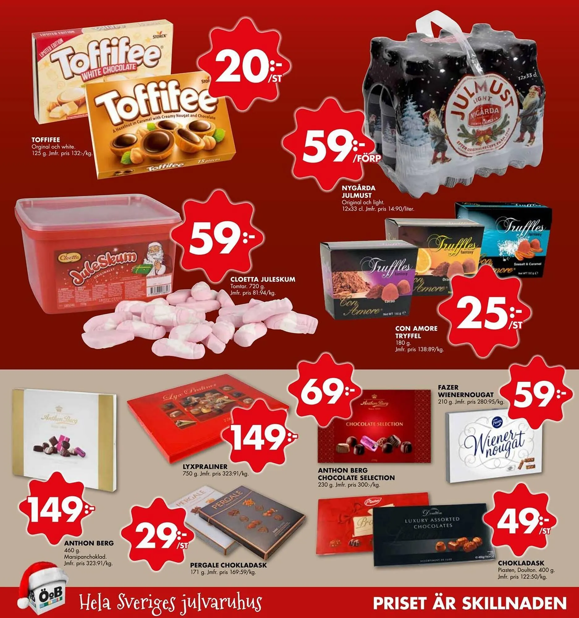 ÖoB reklamblad från 3 december till 17 december 2023 - Reklamblad sidor 25