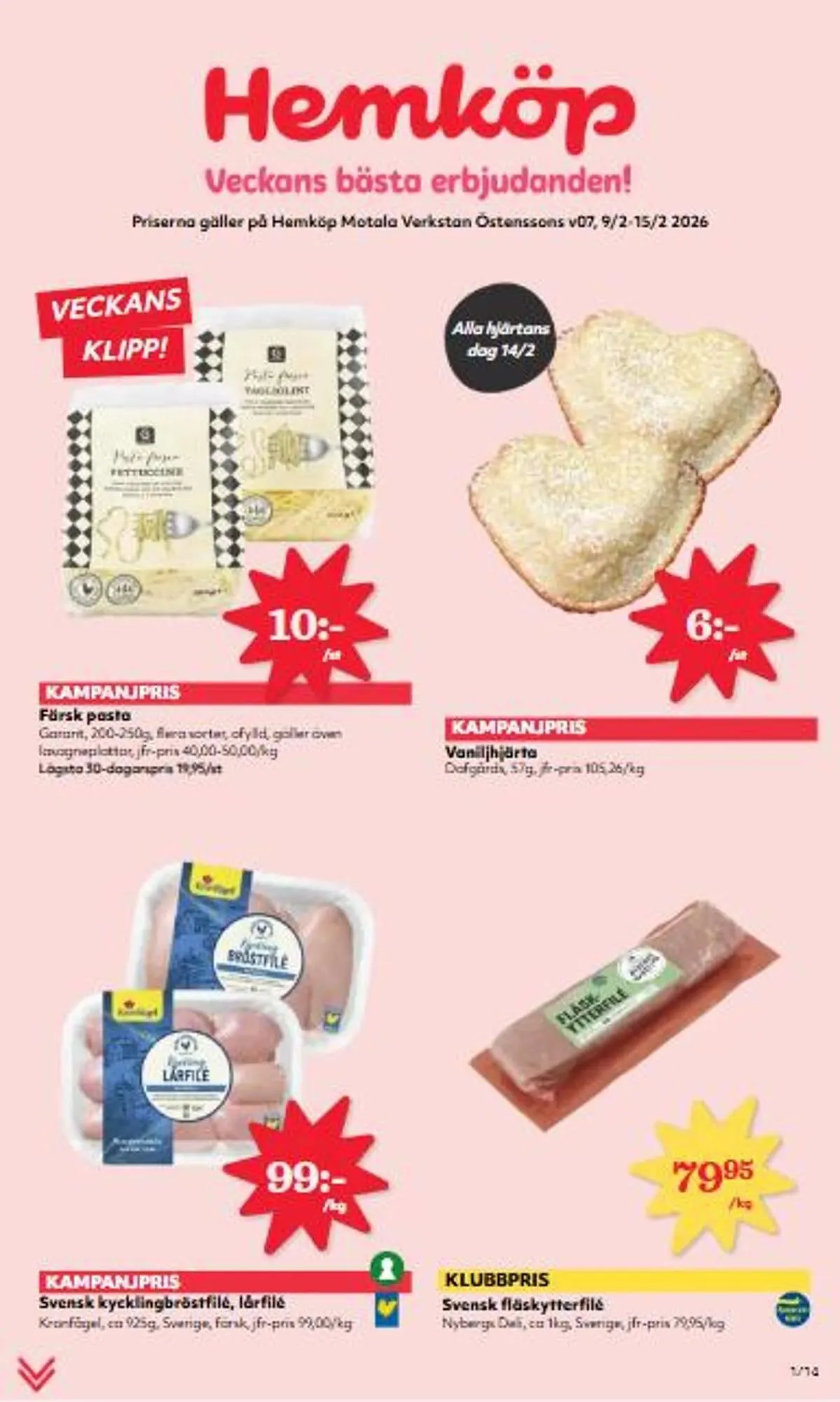 Östenssons reklamblad - 1