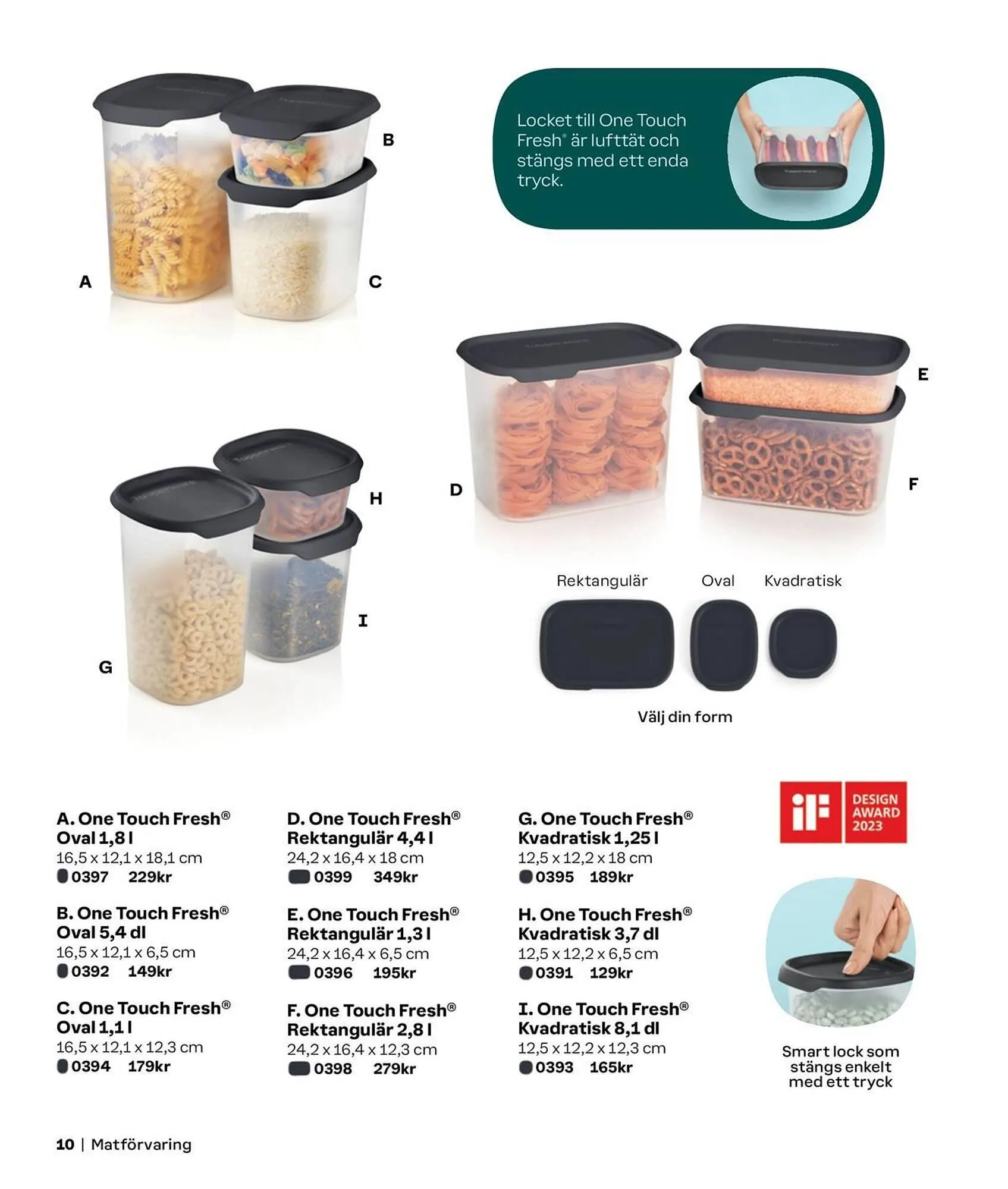 Tupperware reklamblad från 1 oktober till 31 mars 2025 - Reklamblad sidor 10