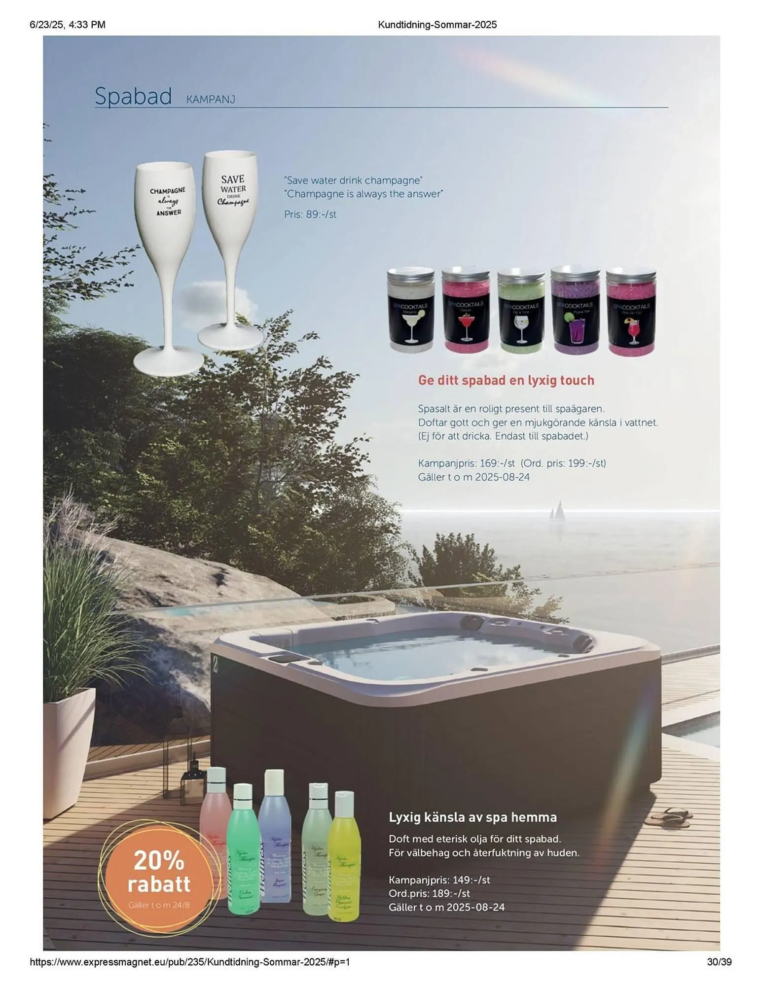 Folkpool reklamblad från 23 juni till 31 juli 2025 - Reklamblad sidor 30