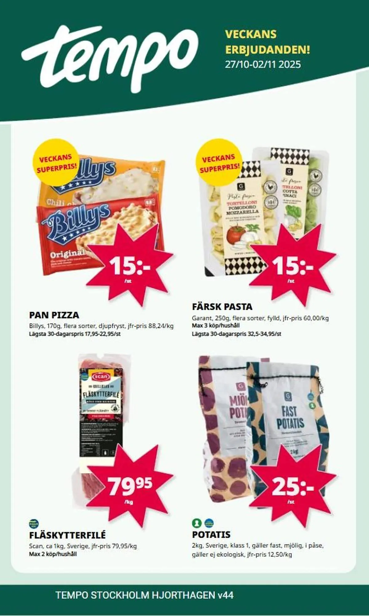 Tempo reklamblad - 1