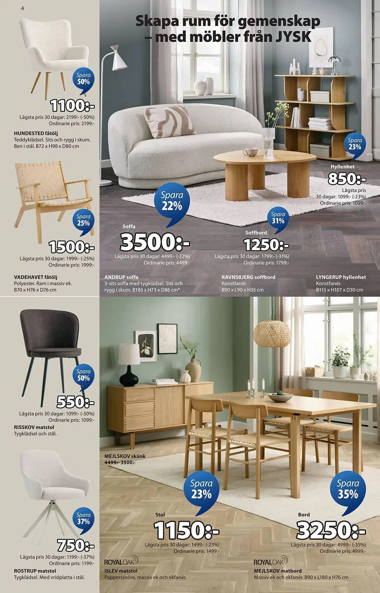 JYSK reklamblad från 2 februari till 2 mars 2026 - Reklamblad sidor 4