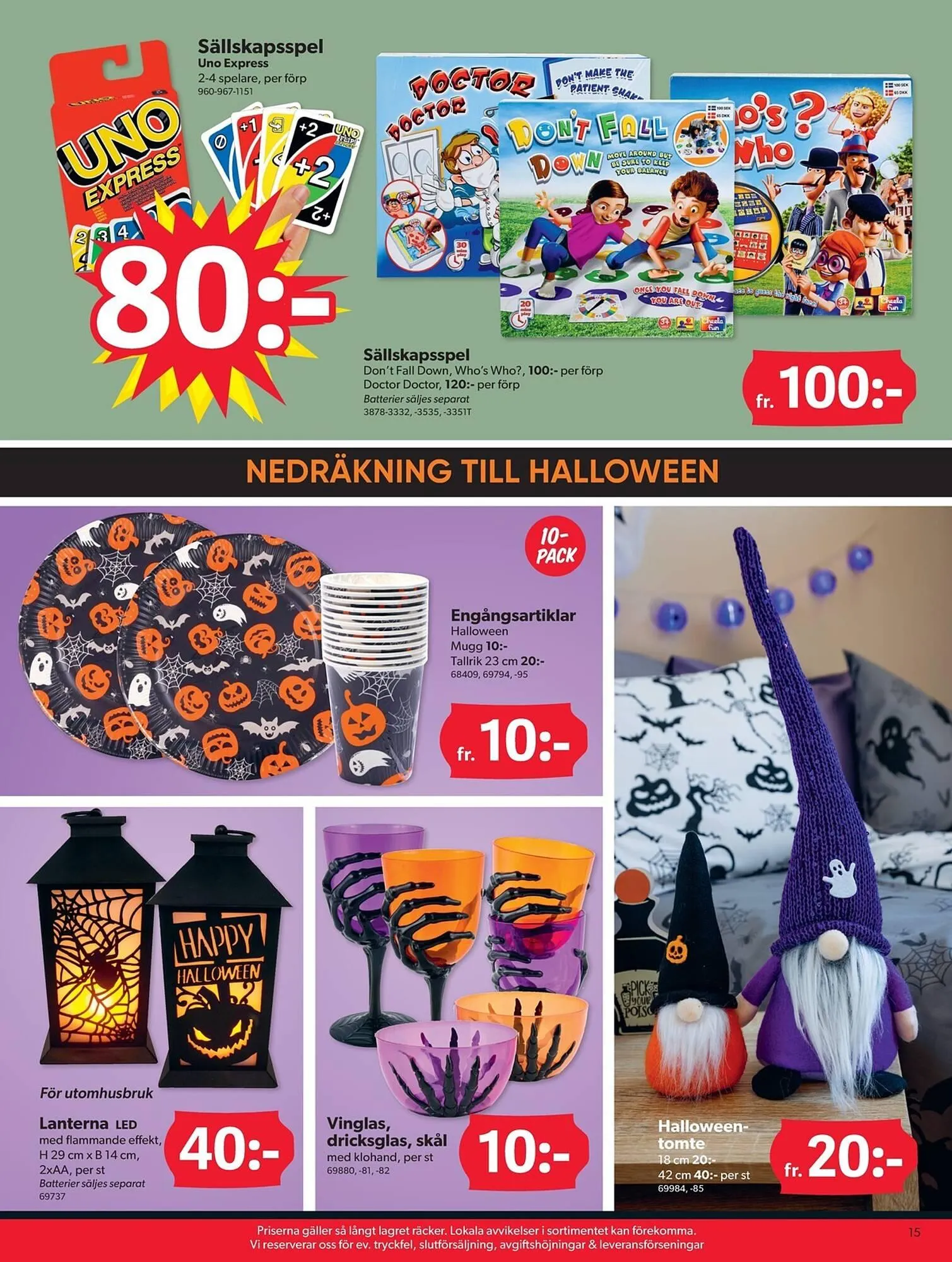 DollarStore annonsblad från 22 september till 28 september 2025 - Reklamblad sidor 15