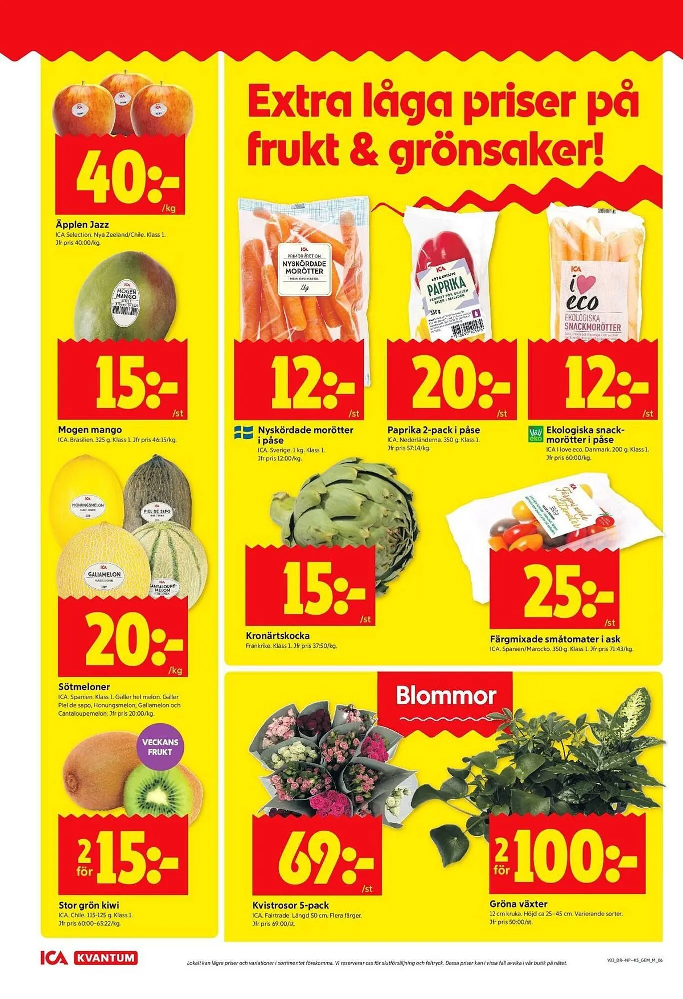 ICA Kvantum reklamblad från 11 augusti till 17 augusti 2025 - Reklamblad sidor 6