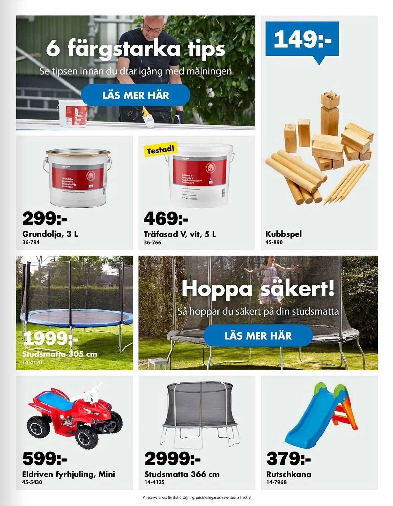 Biltema reklamblad från 1 juli till 31 juli 2023 - Reklamblad sidor 11