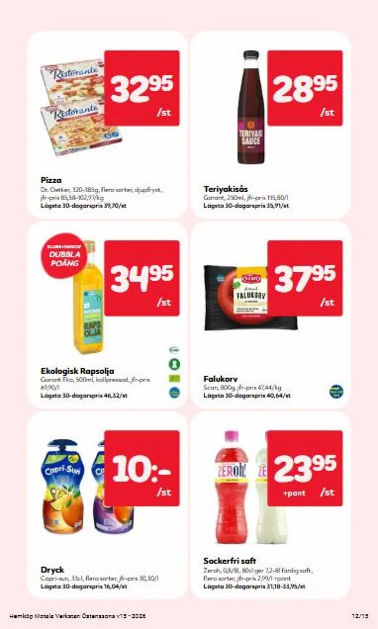 Östenssons reklamblad från 6 april till 12 april 2026 - Reklamblad sidor 12