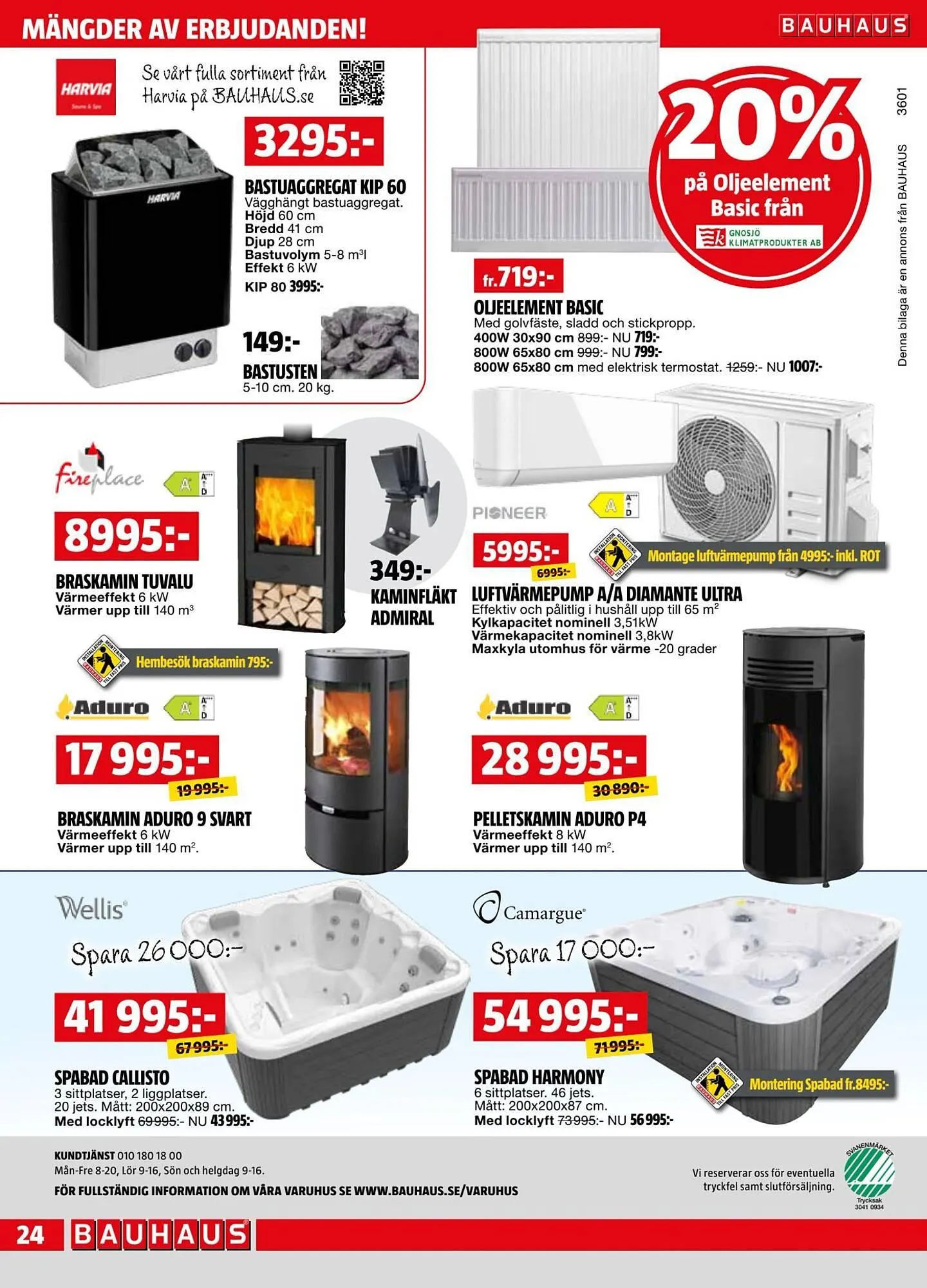 Bauhaus reklamblad från 1 september till 14 september 2025 - Reklamblad sidor 24