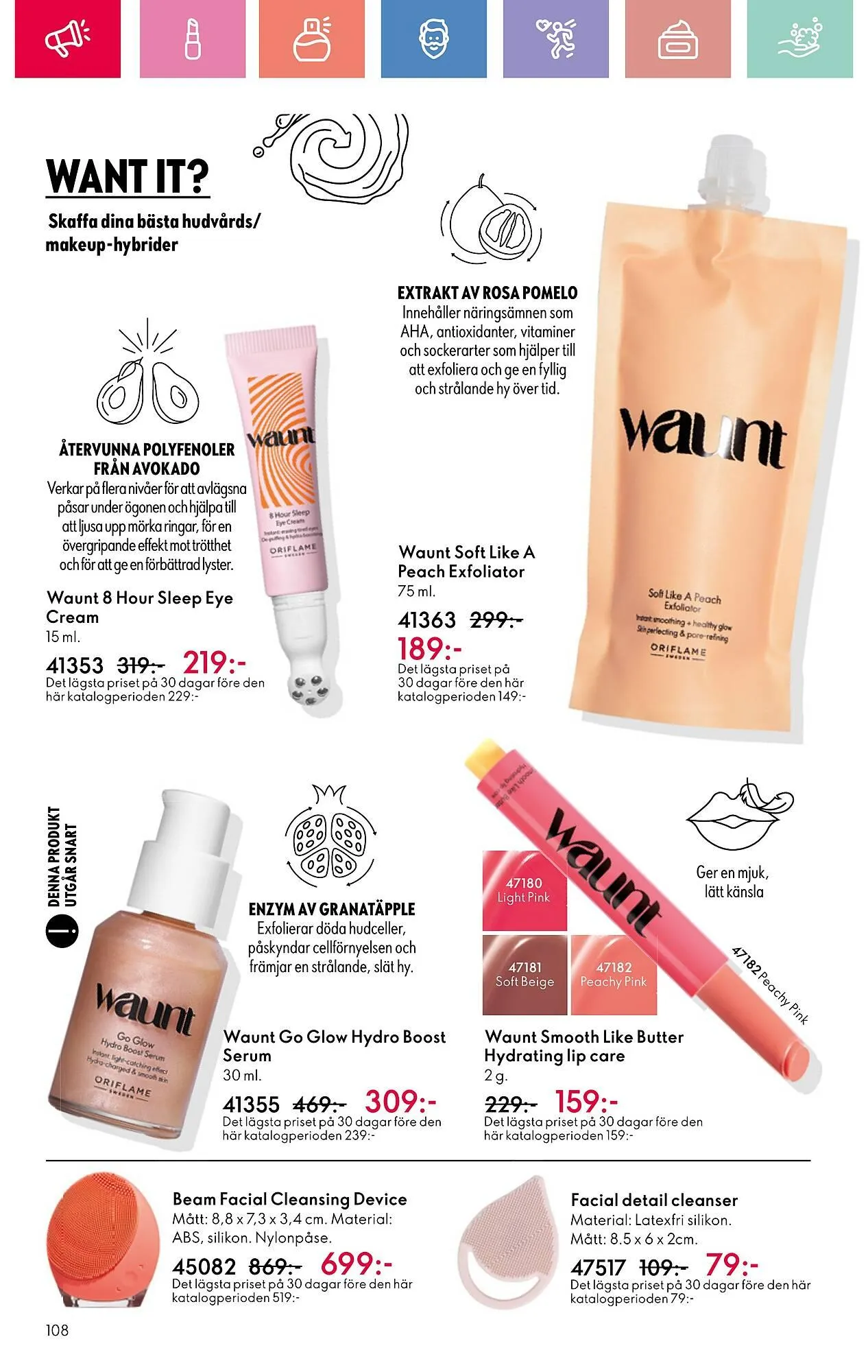 Oriflame reklamblad från 13 juli till 2 augusti 2025 - Reklamblad sidor 108
