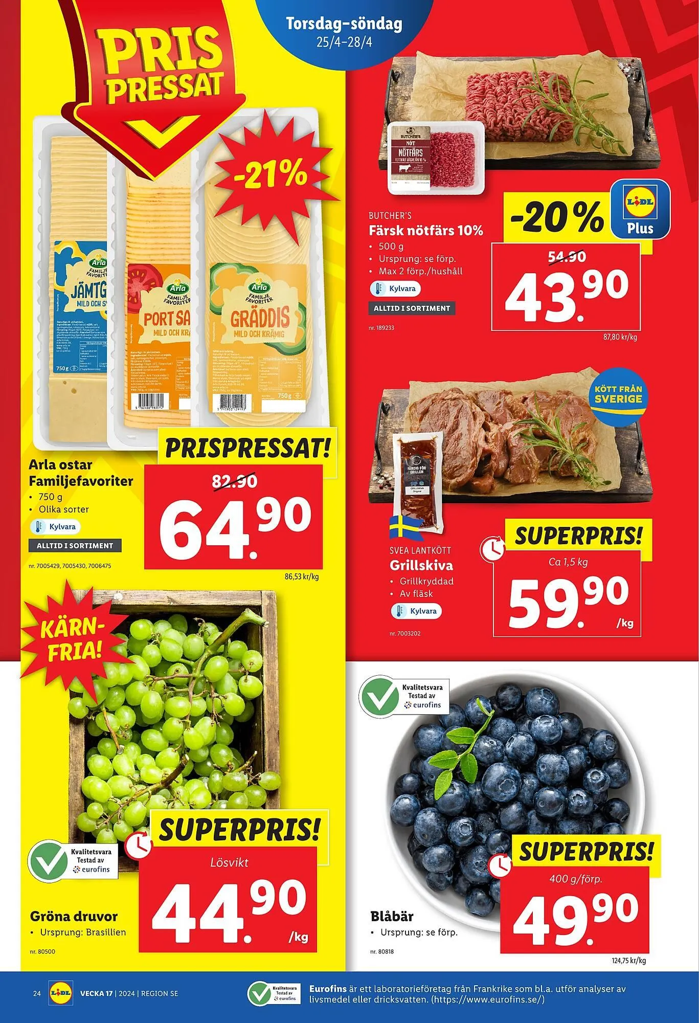 Lidl reklamblad från 22 april till 28 april 2024 - Reklamblad sidor 29