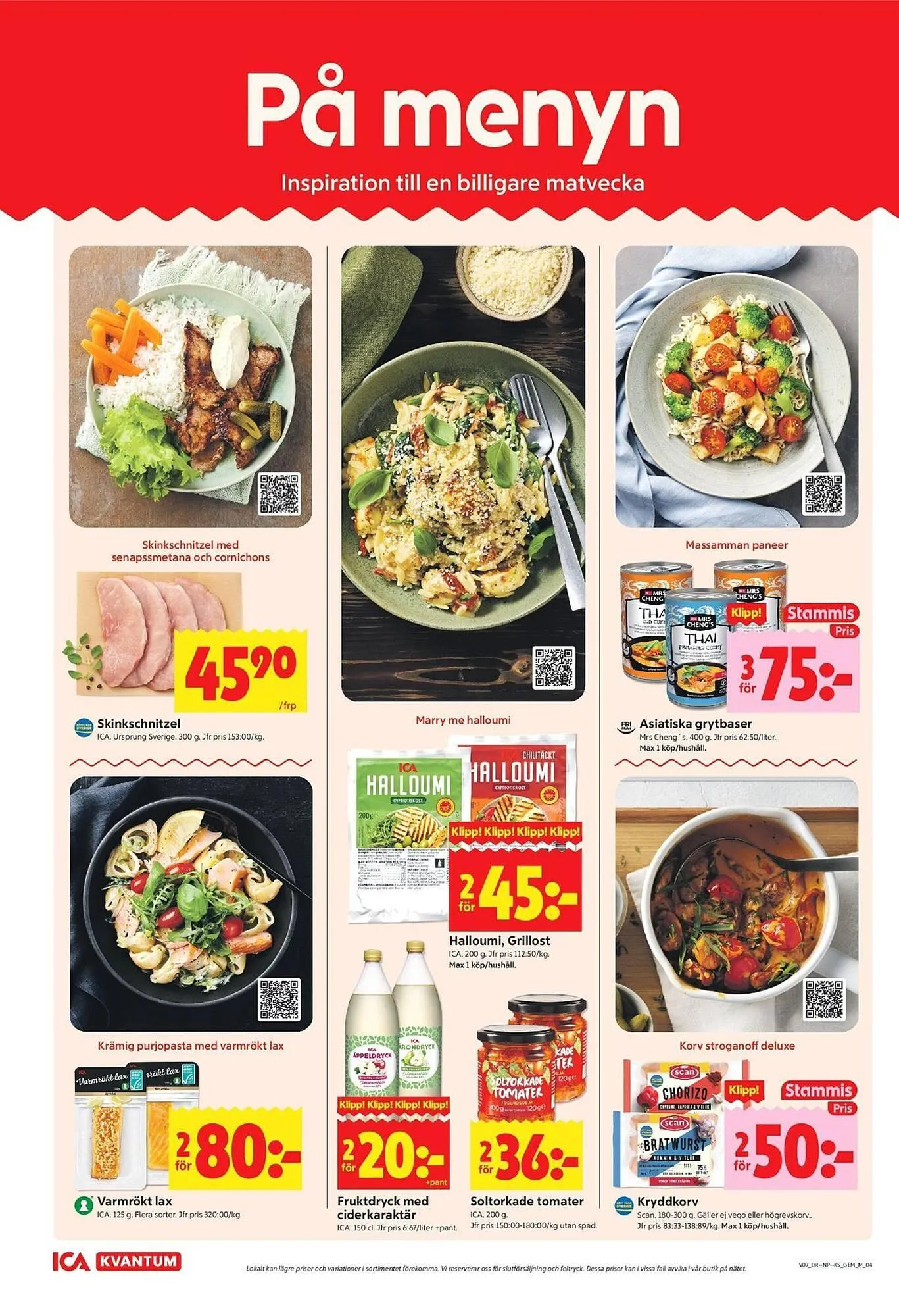 ICA Kvantum reklamblad från 9 februari till 15 februari 2026 - Reklamblad sidor 4