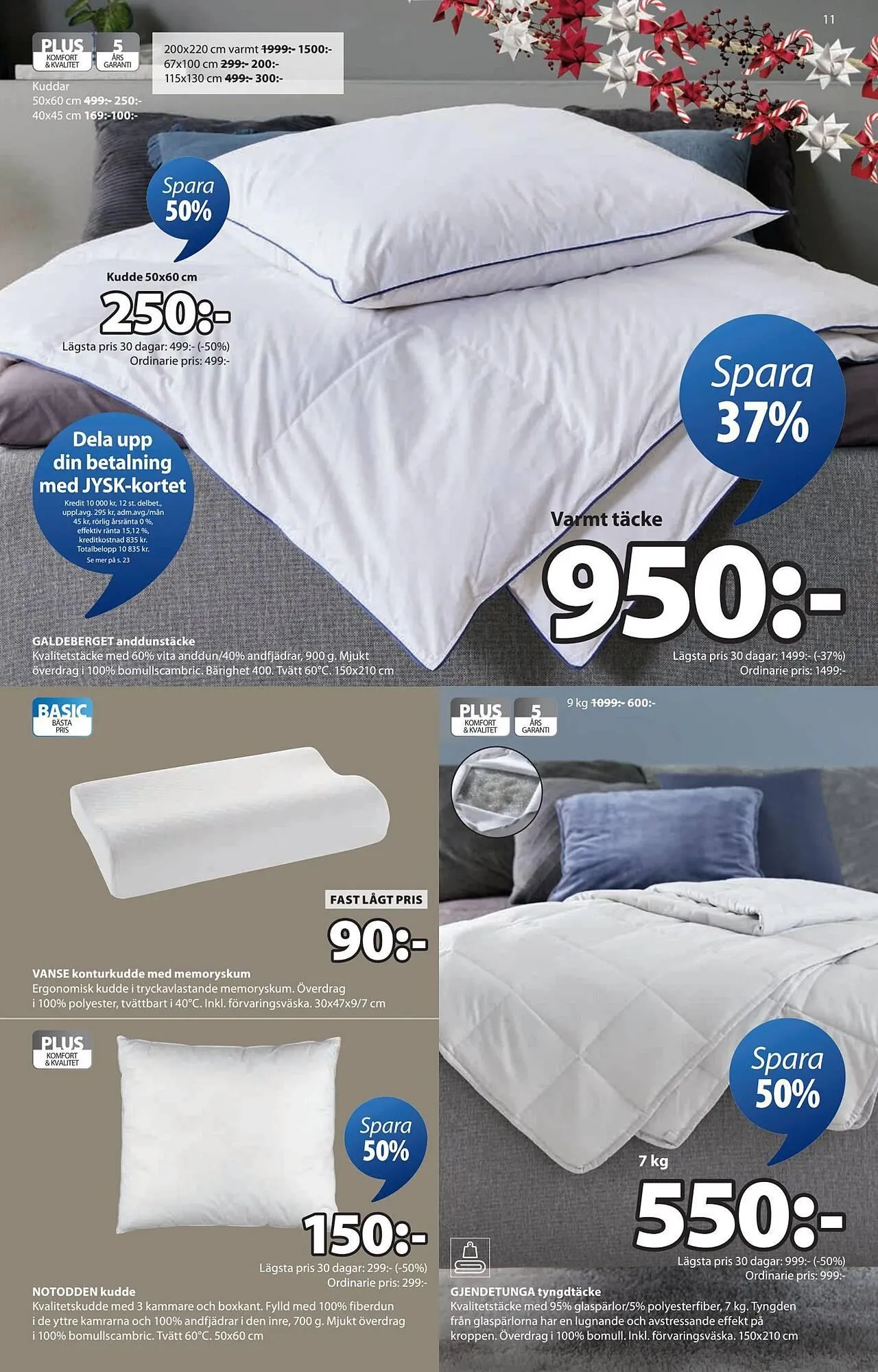 JYSK reklamblad från 20 oktober till 2 november 2025 - Reklamblad sidor 11