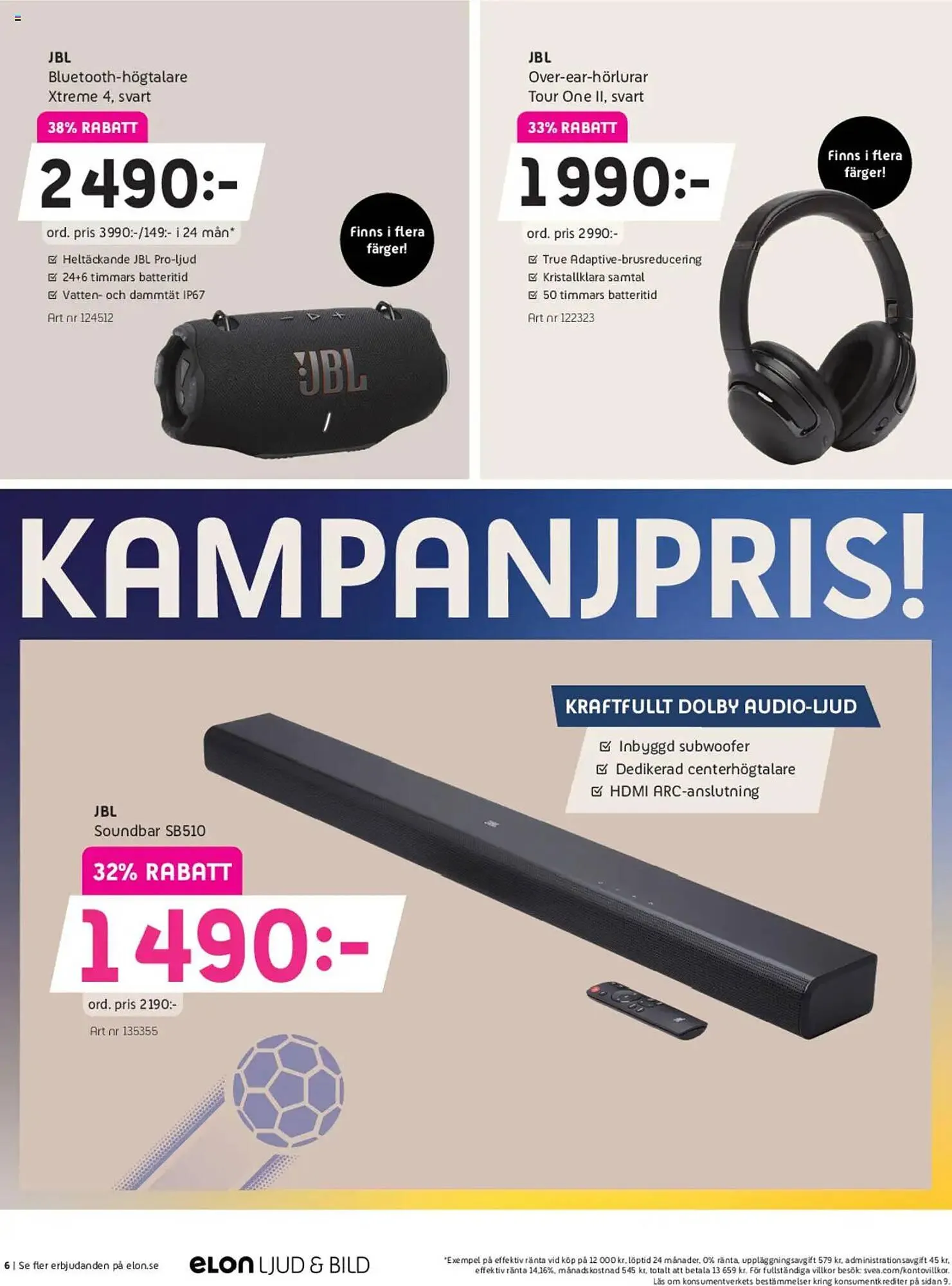 Elon reklamblad från 29 september till 12 oktober 2025 - Reklamblad sidor 6