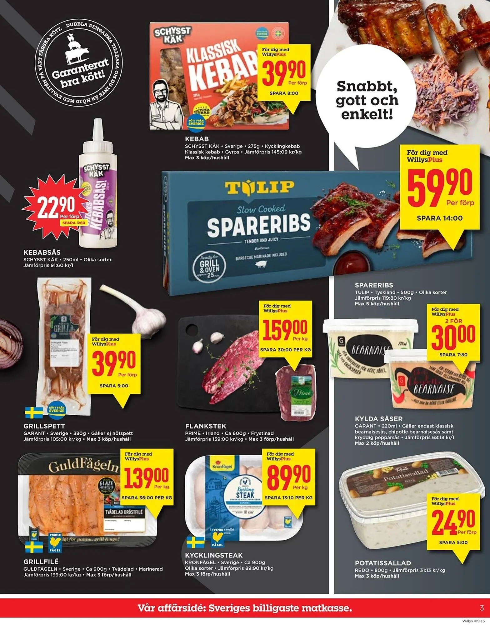 Willys reklamblad från 5 maj till 11 maj 2025 - Reklamblad sidor 3