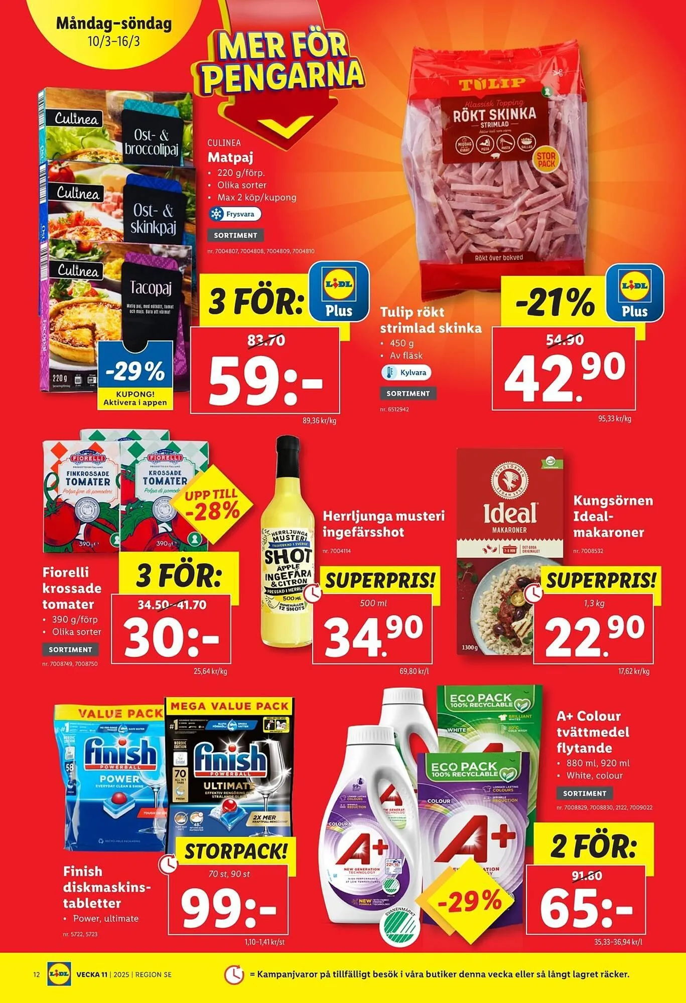 Lidl reklamblad från 10 mars till 16 mars 2025 - Reklamblad sidor 14
