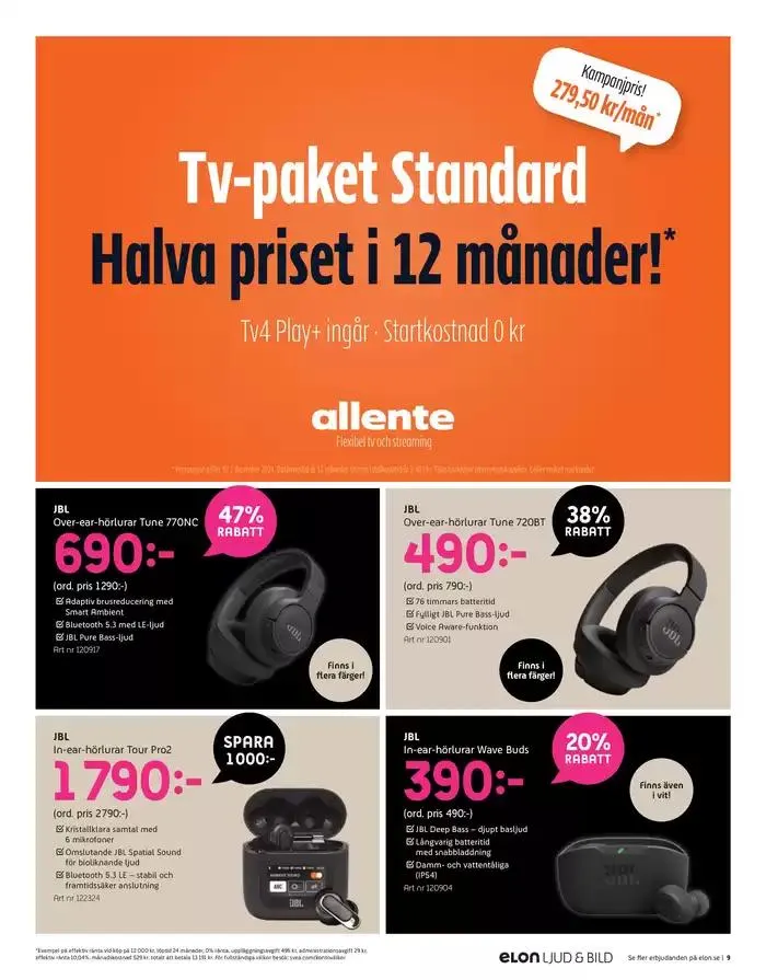 Black Week från 28 november till 1 december 2024 - Reklamblad sidor 9