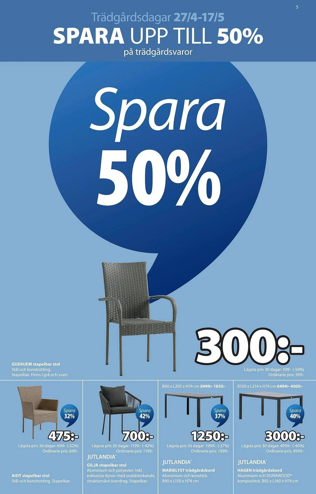 JYSK reklamblad från 27 april till 18 maj 2026 - Reklamblad sidor 5