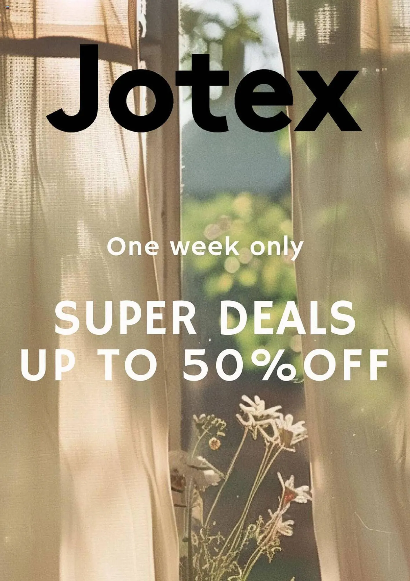 Jotex reklamblad - 1
