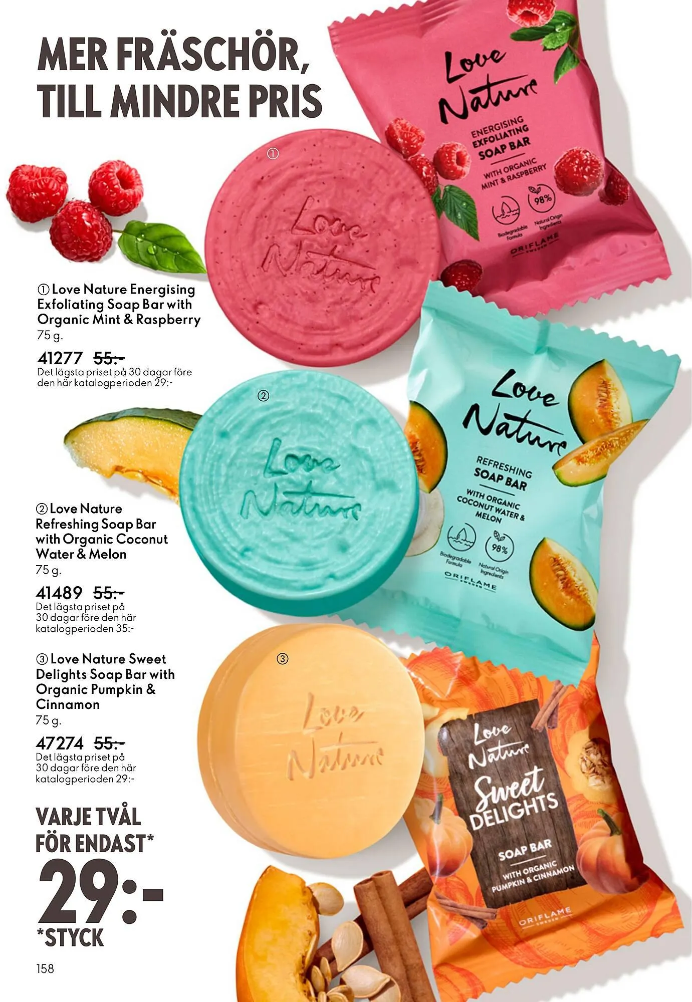 Oriflame reklamblad från 11 mars till 31 mars 2026 - Reklamblad sidor 158