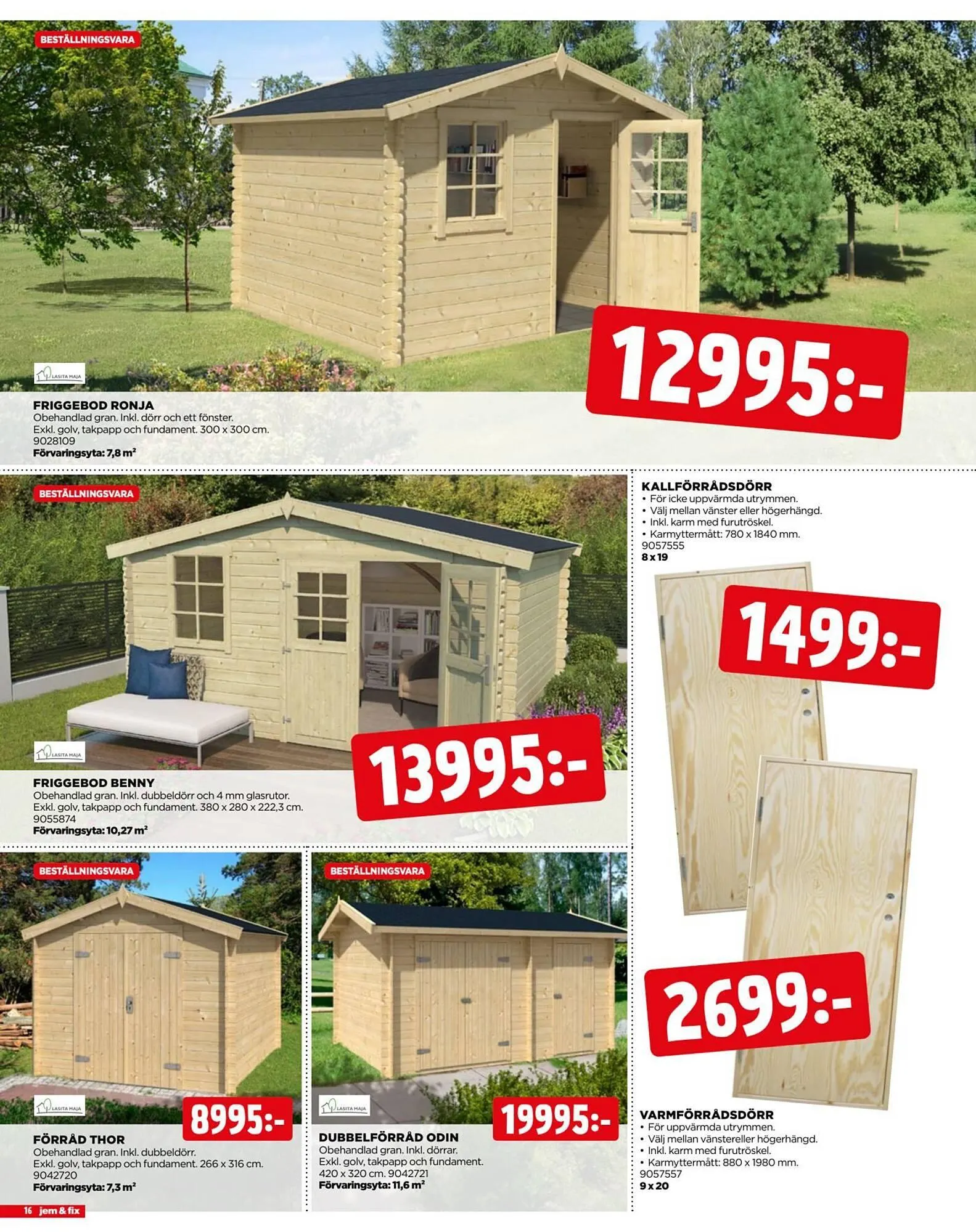 Jem&Fix reklamblad från 11 maj till 18 maj 2026 - Reklamblad sidor 16