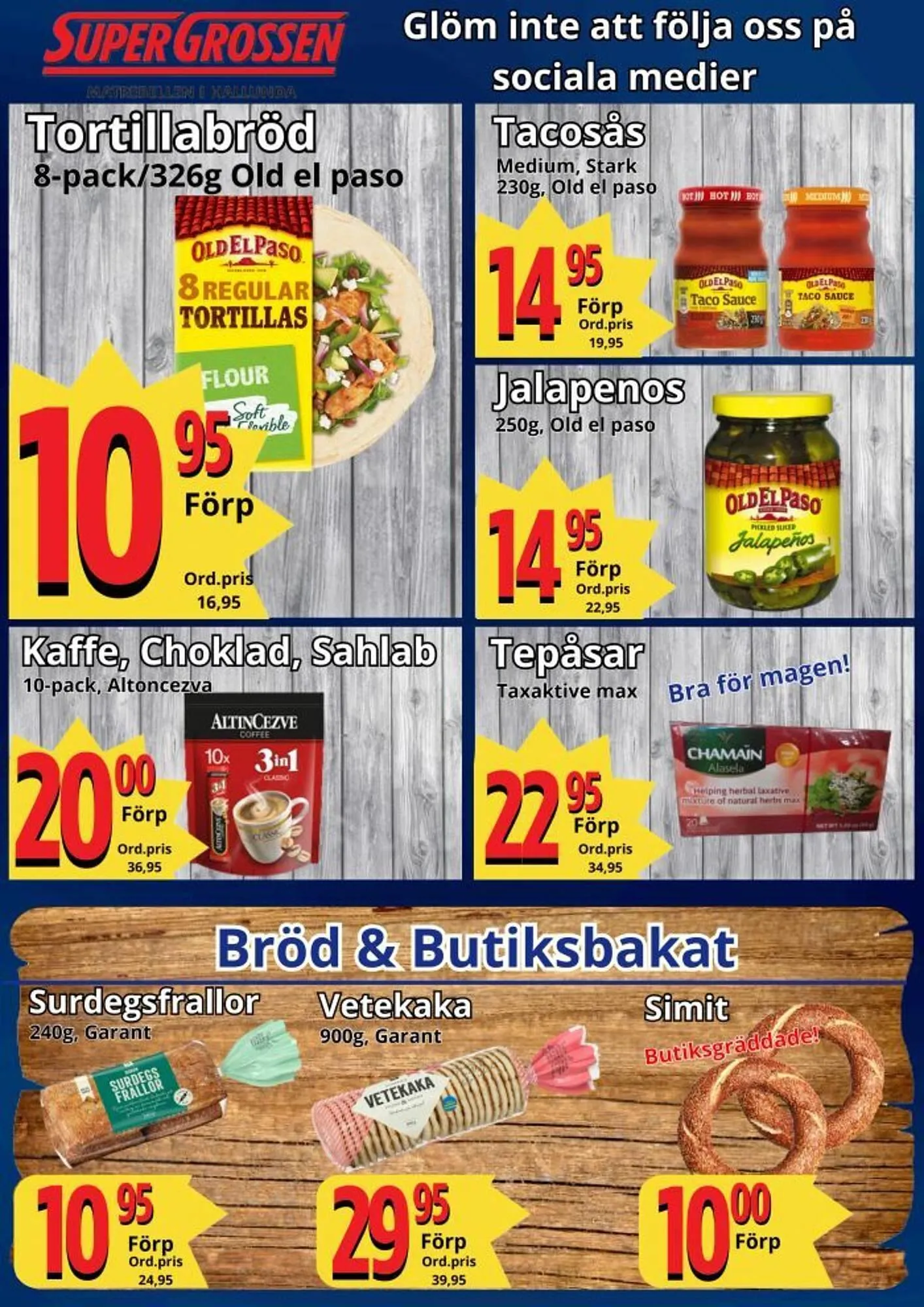 Supergrossen reklamblad från 28 april till 4 maj 2025 - Reklamblad sidor 8