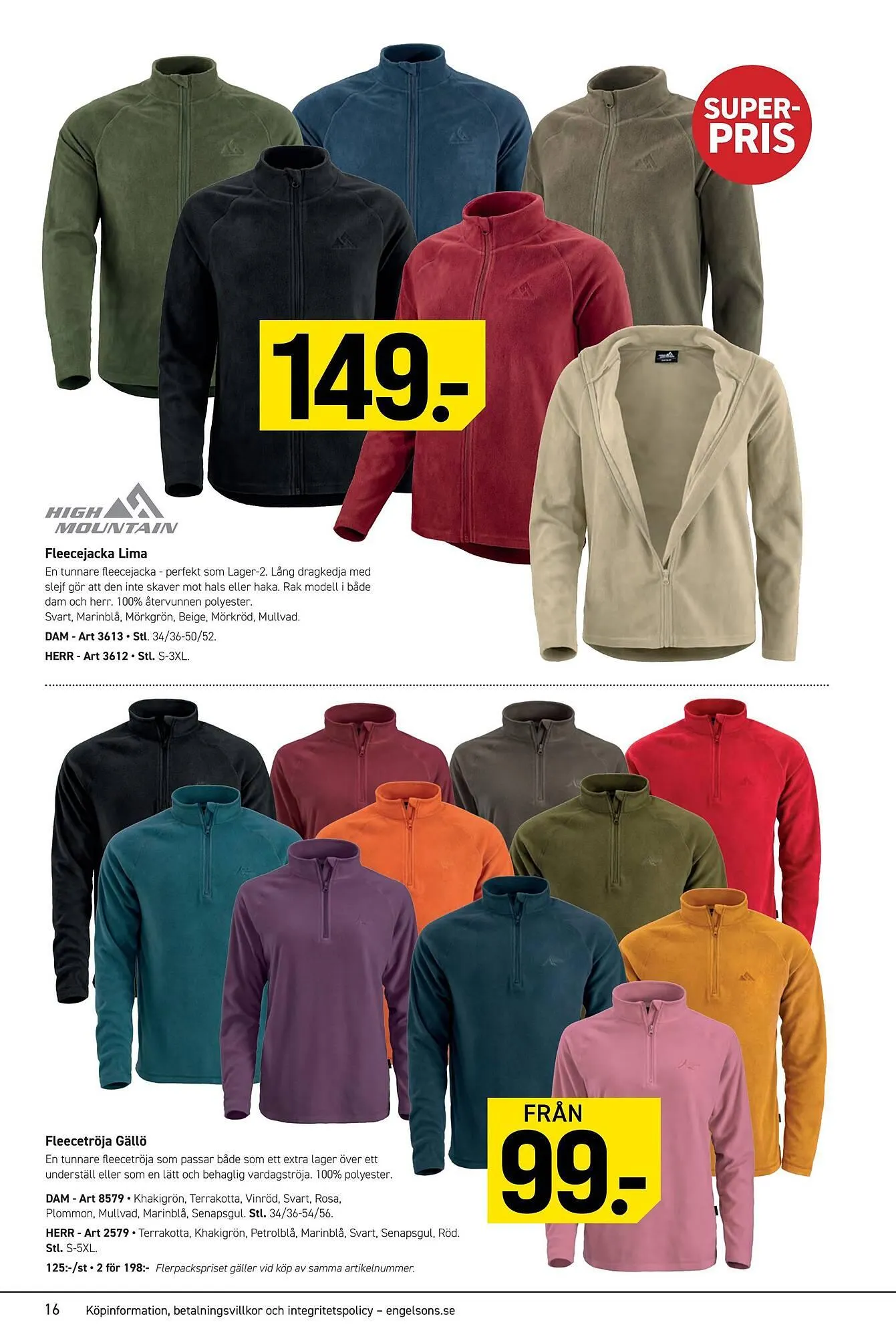 Engelsons katalog från 9 mars till 15 mars 2026 - Reklamblad sidor 16