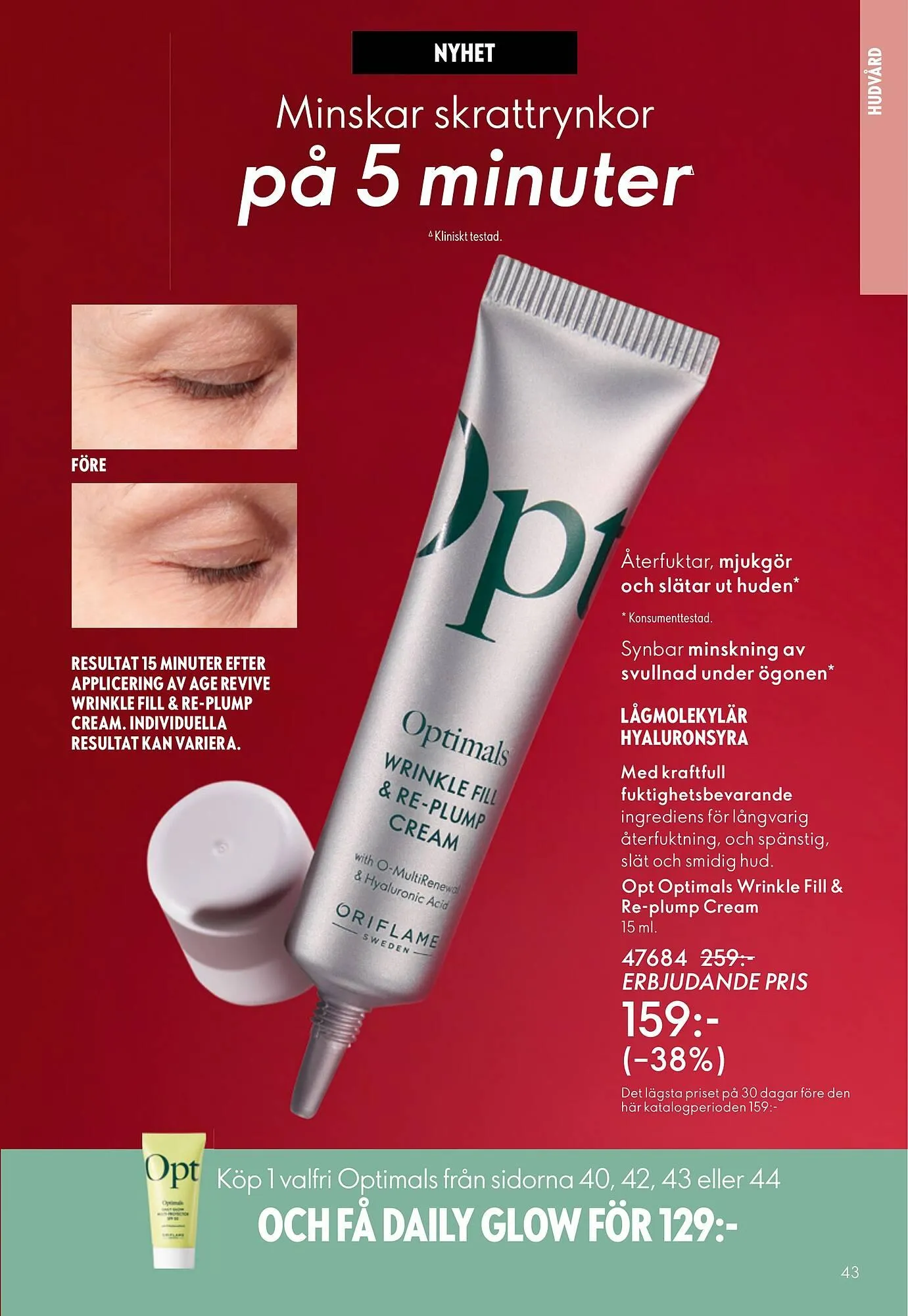 Oriflame reklamblad från 1 april till 30 april 2026 - Reklamblad sidor 43
