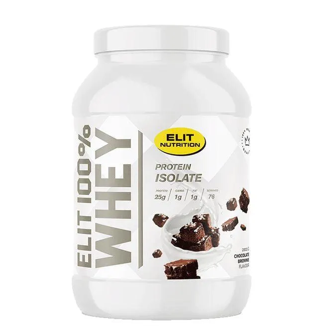 ELIT 100% Whey, 900 g Chocolate Brownie